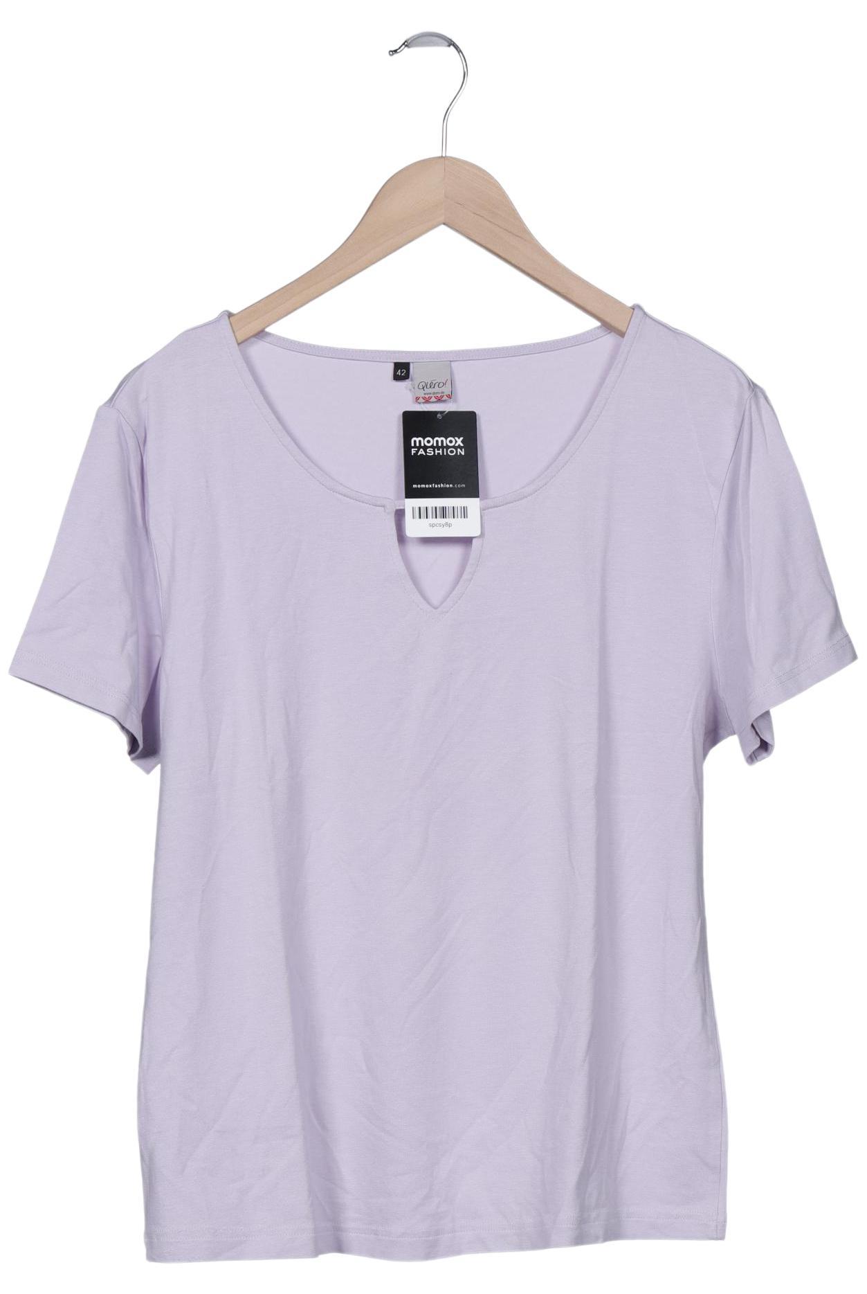 

Qiero Damen T-Shirt, flieder, Gr. 42