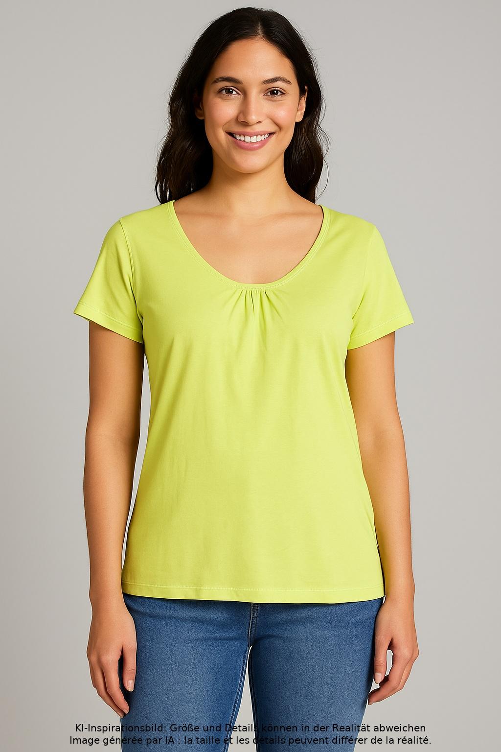 

Qiero Damen T-Shirt, hellgrün, Gr. 40