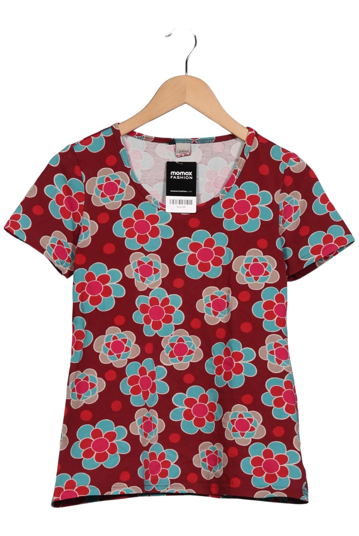 

Qiero Damen T-Shirt, bordeaux, Gr. 40