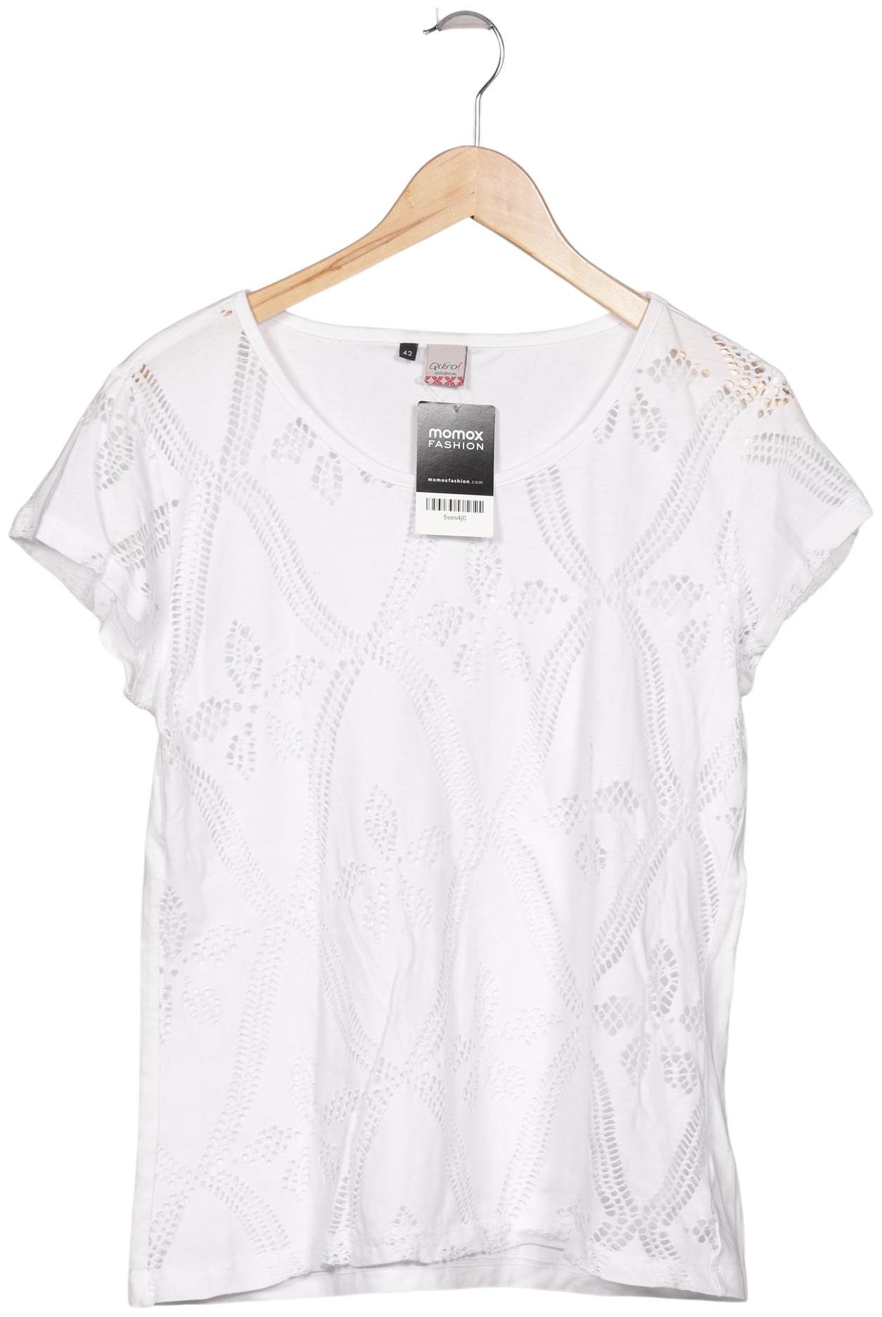

Qiero Damen T-Shirt, weiß, Gr. 42