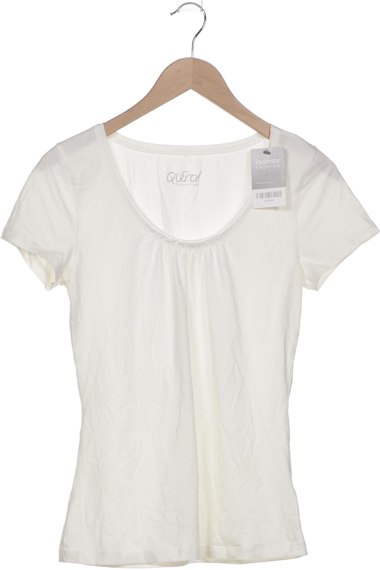

Qiero Damen T-Shirt, cremeweiß, Gr. 38