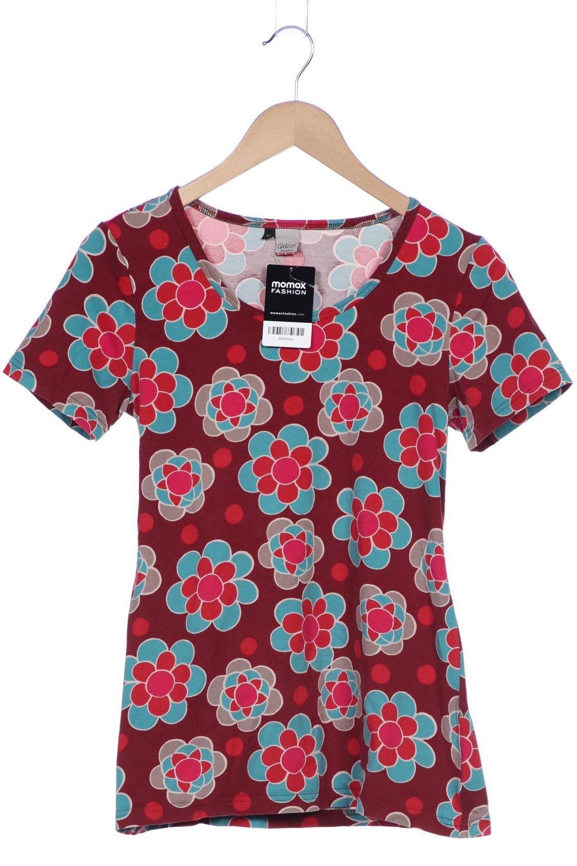 

Qiero Damen T-Shirt, bordeaux, Gr. 38