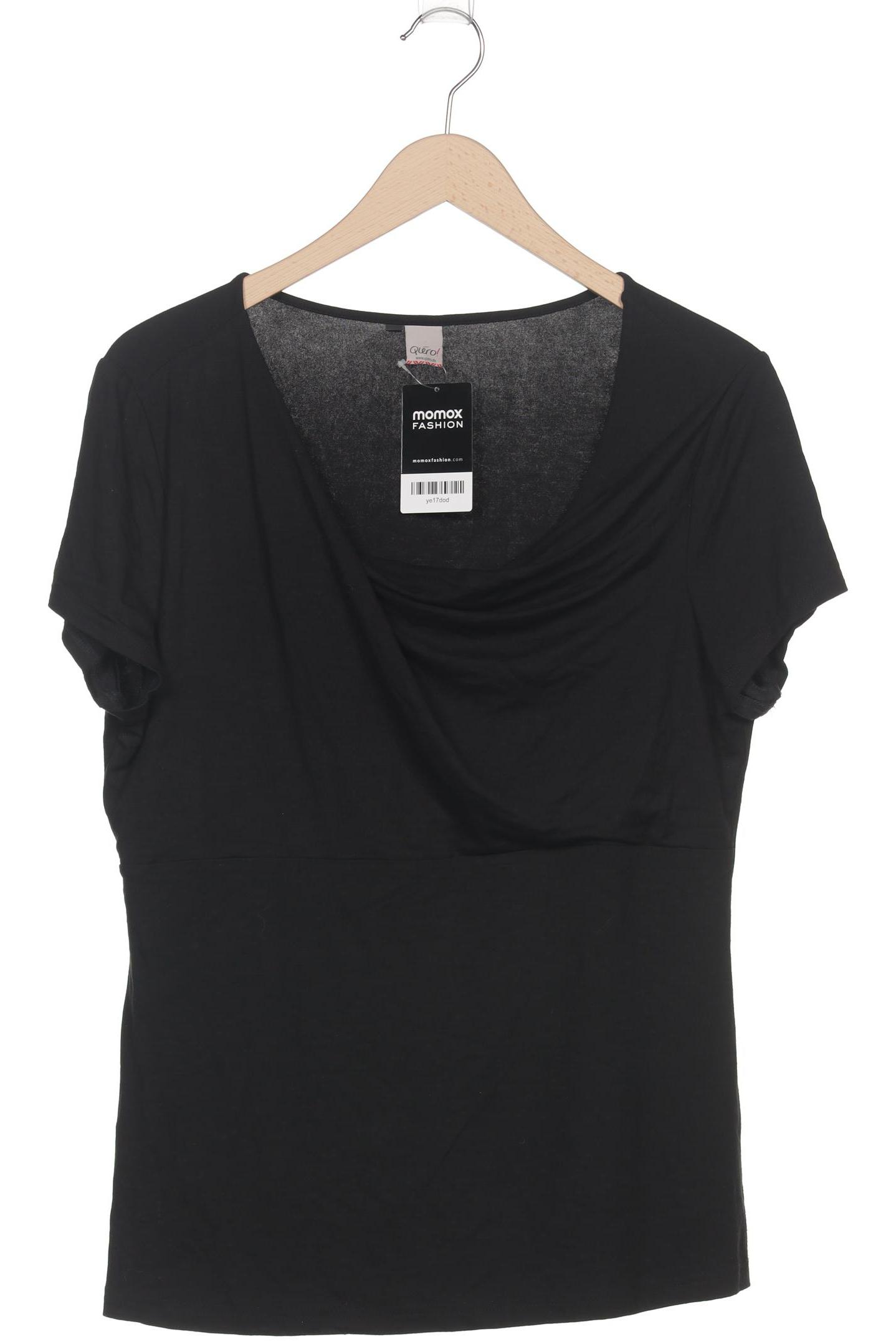 

Qiero Damen T-Shirt, schwarz, Gr. 42