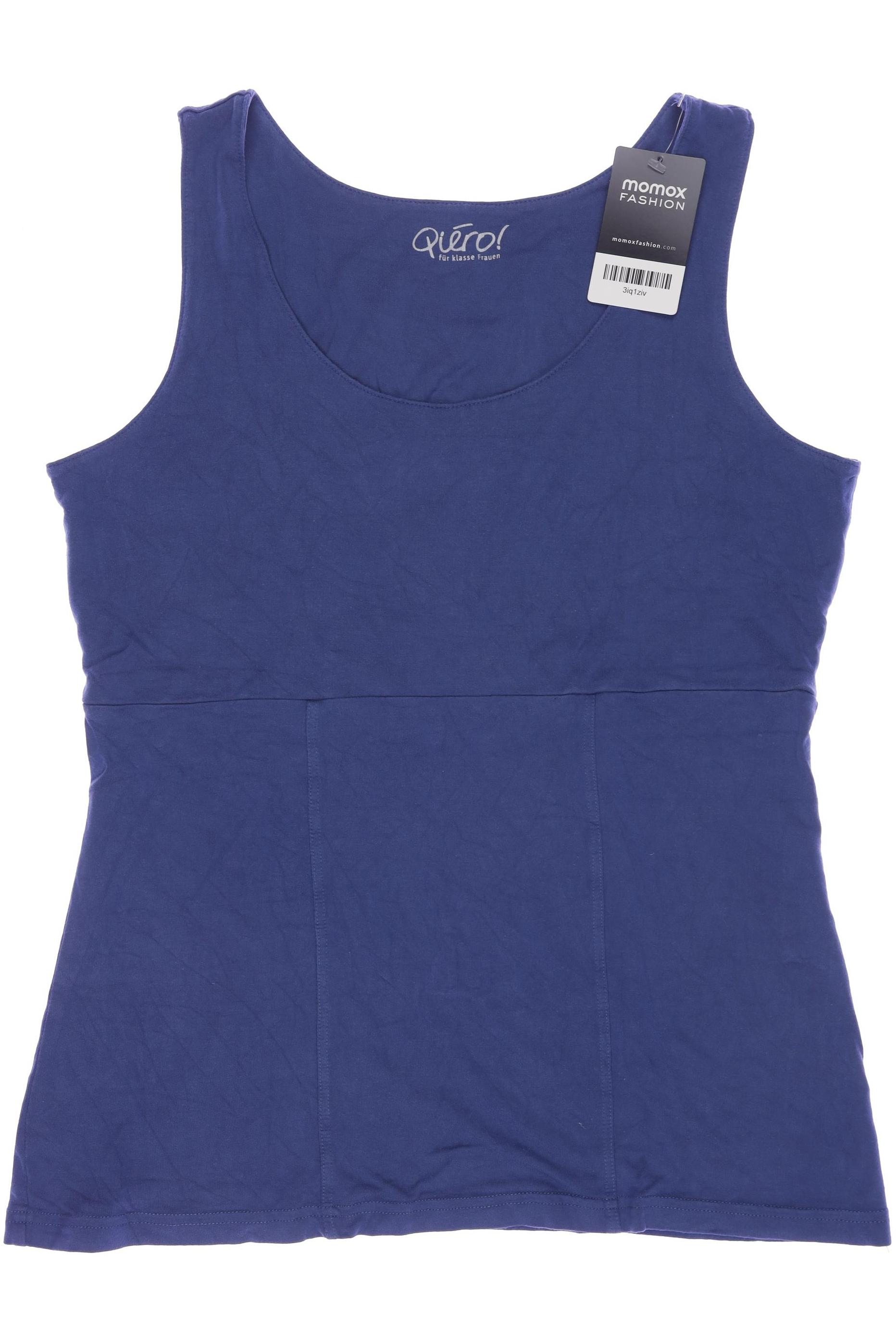

Qiero Damen Top, blau, Gr. 42