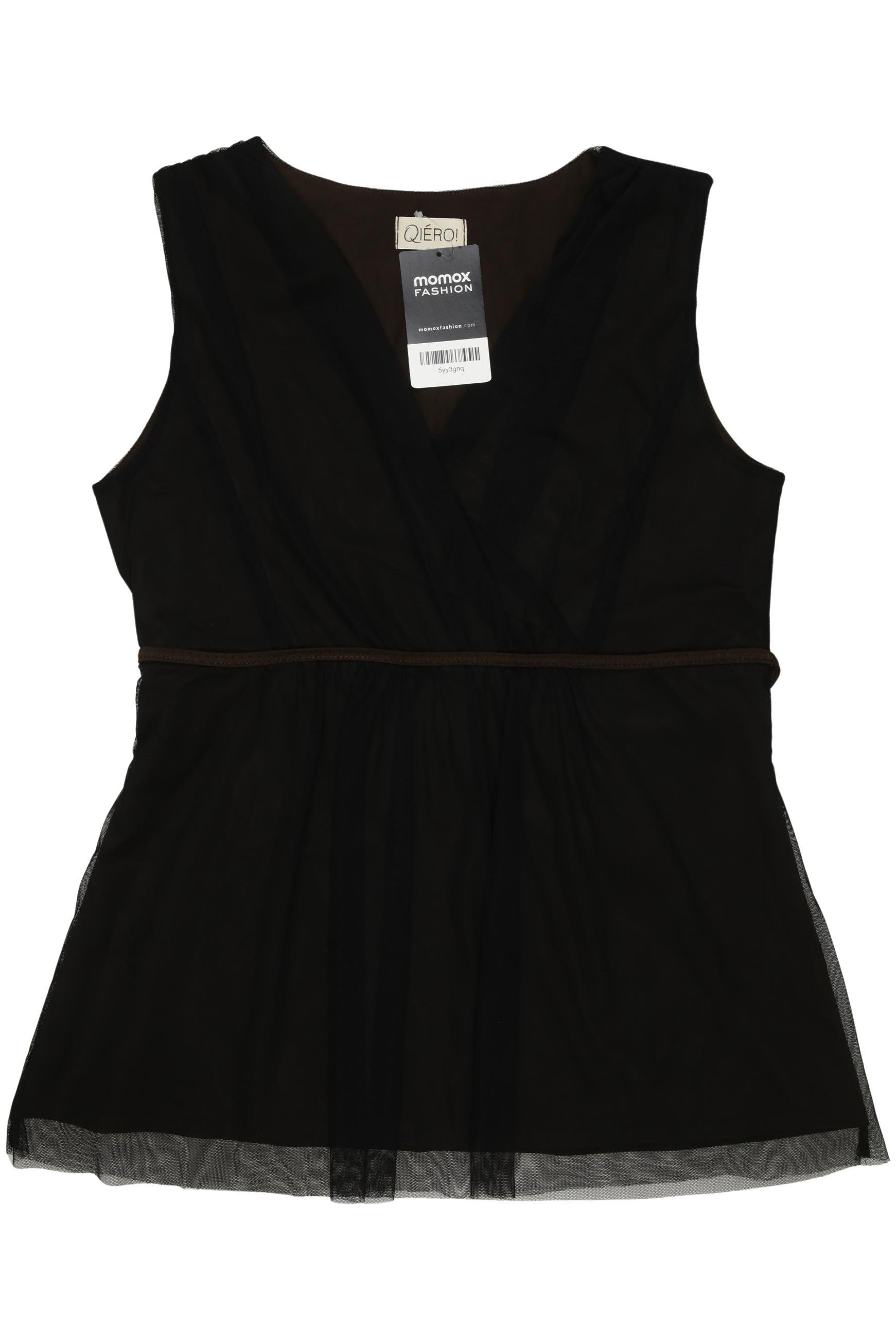 

Qiero Damen Top, schwarz, Gr. 38