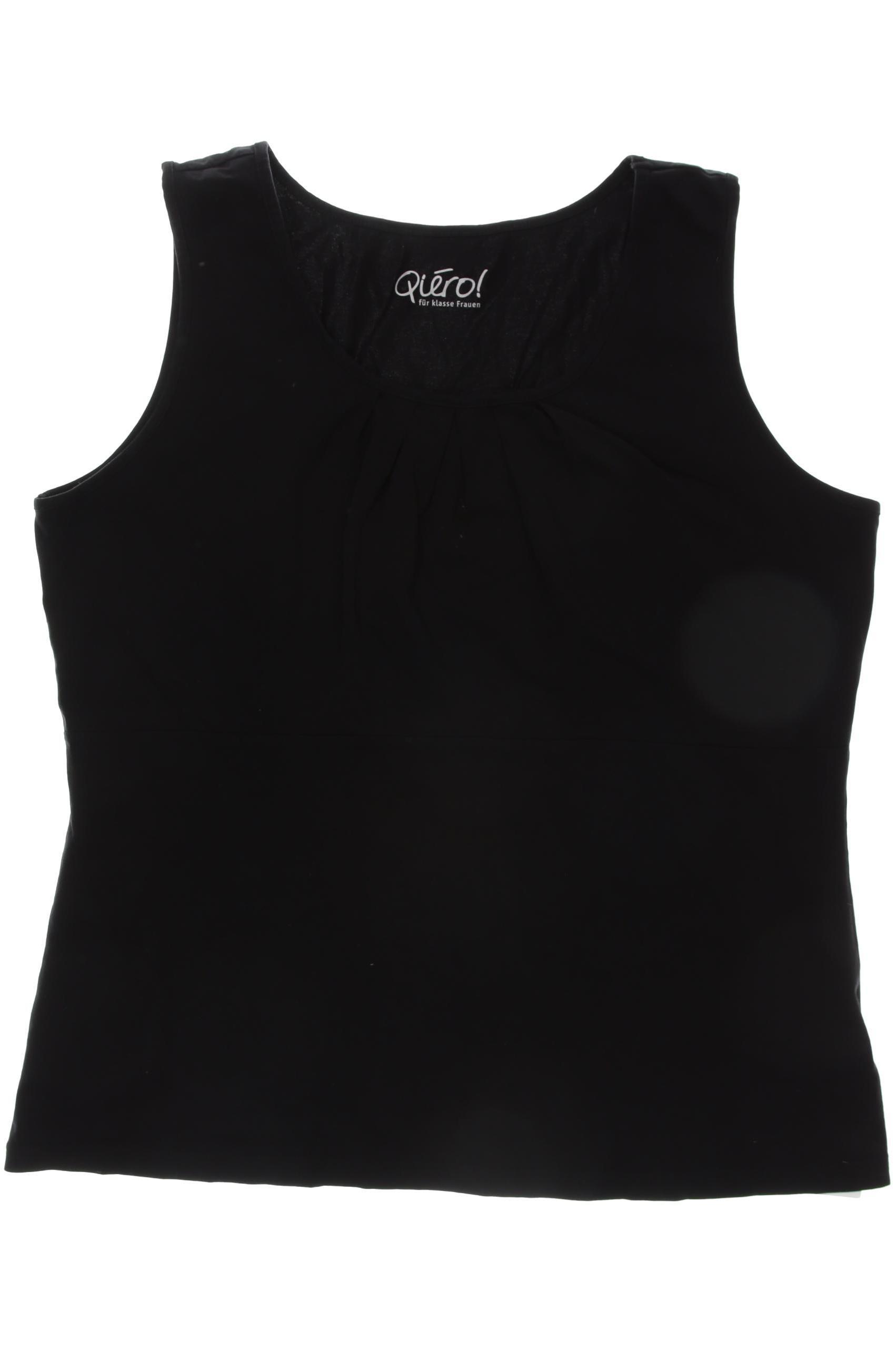 

Qiero Damen Top, schwarz, Gr. 46