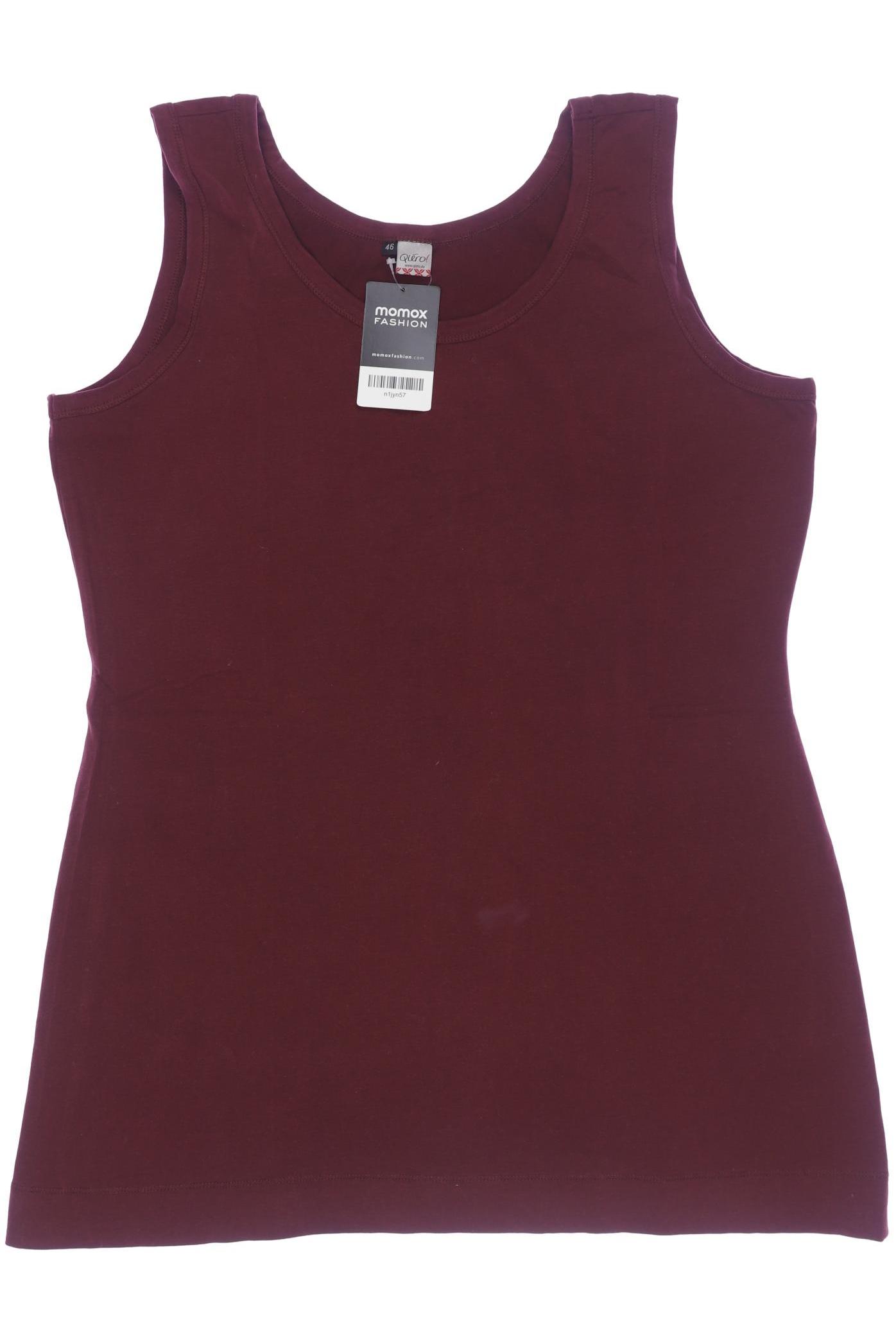 

Qiero Damen Top, bordeaux, Gr. 46