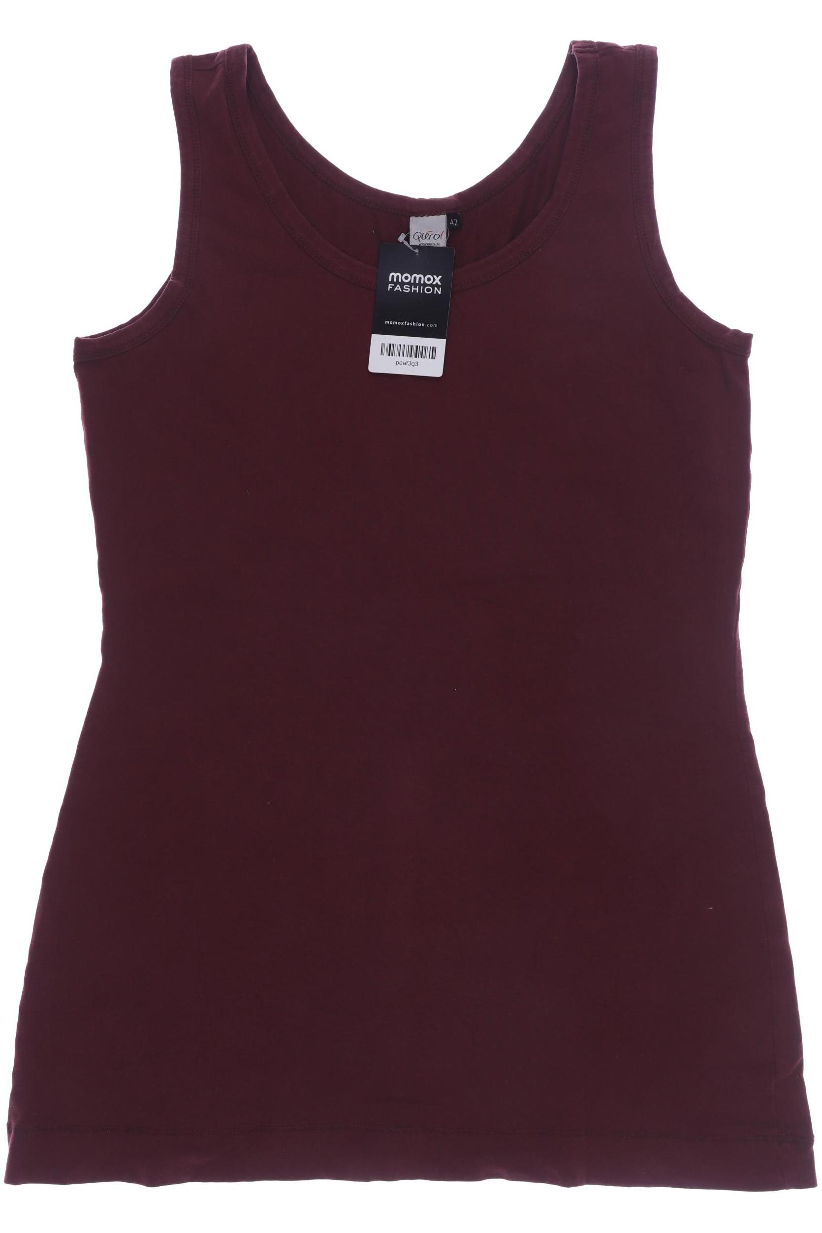 

Qiero Damen Top, bordeaux, Gr. 42