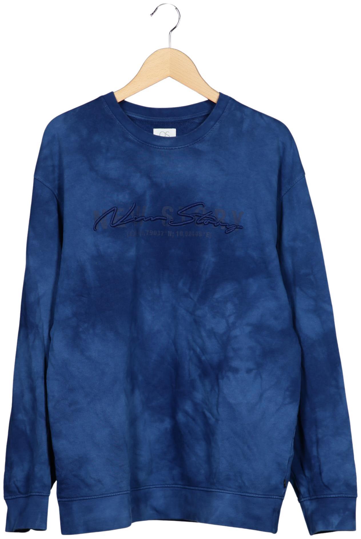 

QS by s.Oliver Herren Sweatshirt, marineblau, Gr. 48