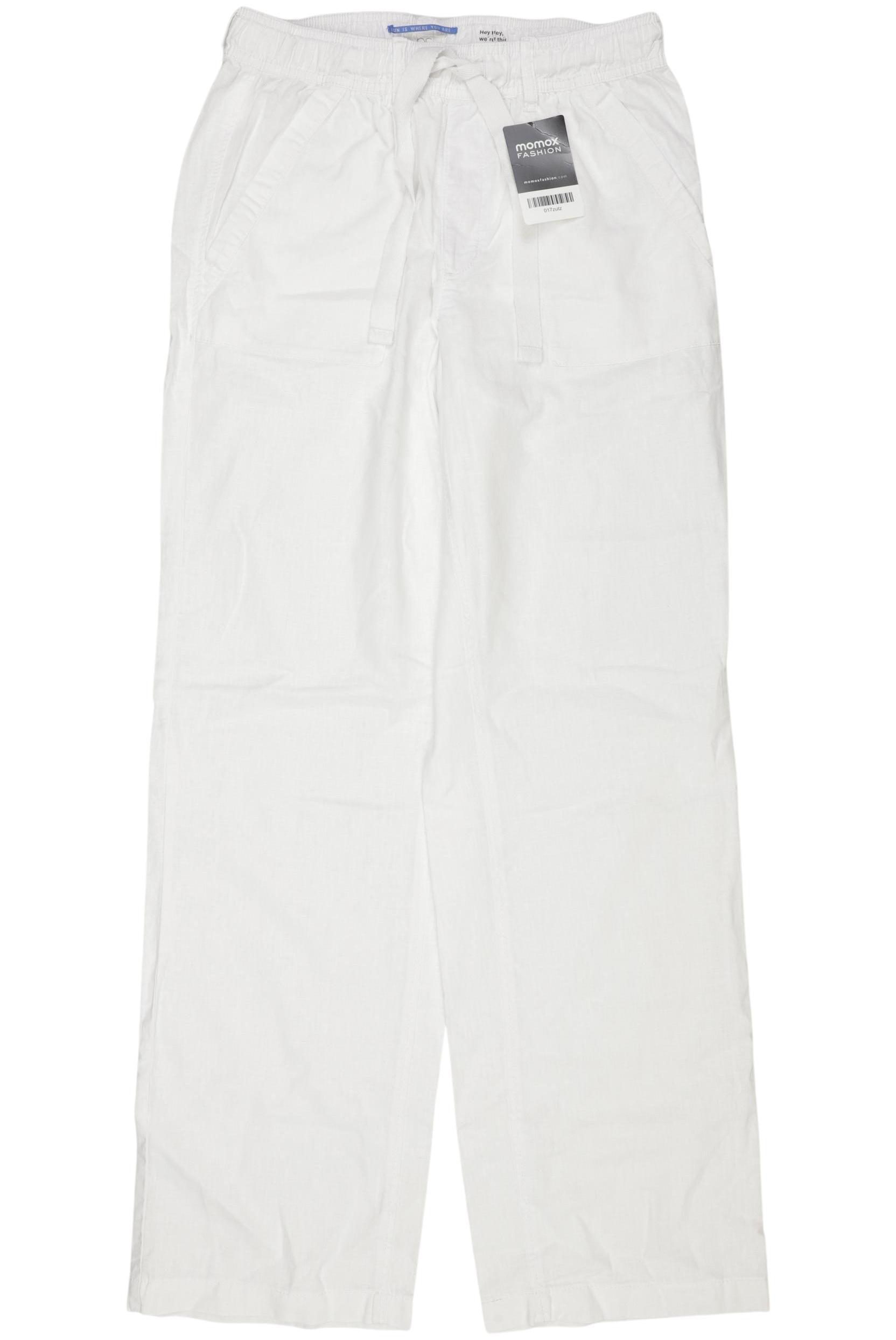 

QS by s.Oliver Damen Stoffhose, weiß, Gr. 36