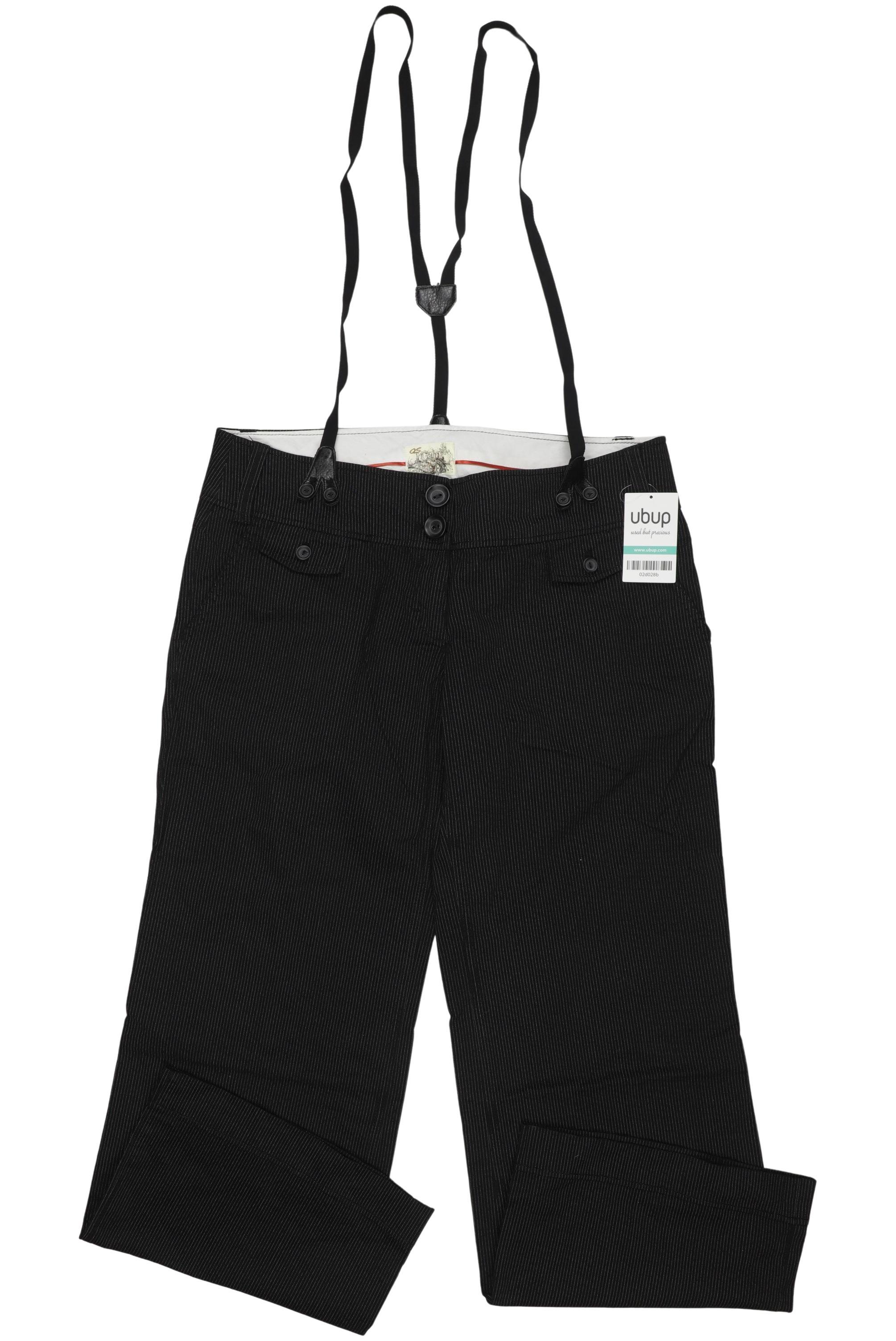 

QS by s.Oliver Damen Stoffhose, schwarz, Gr. 42