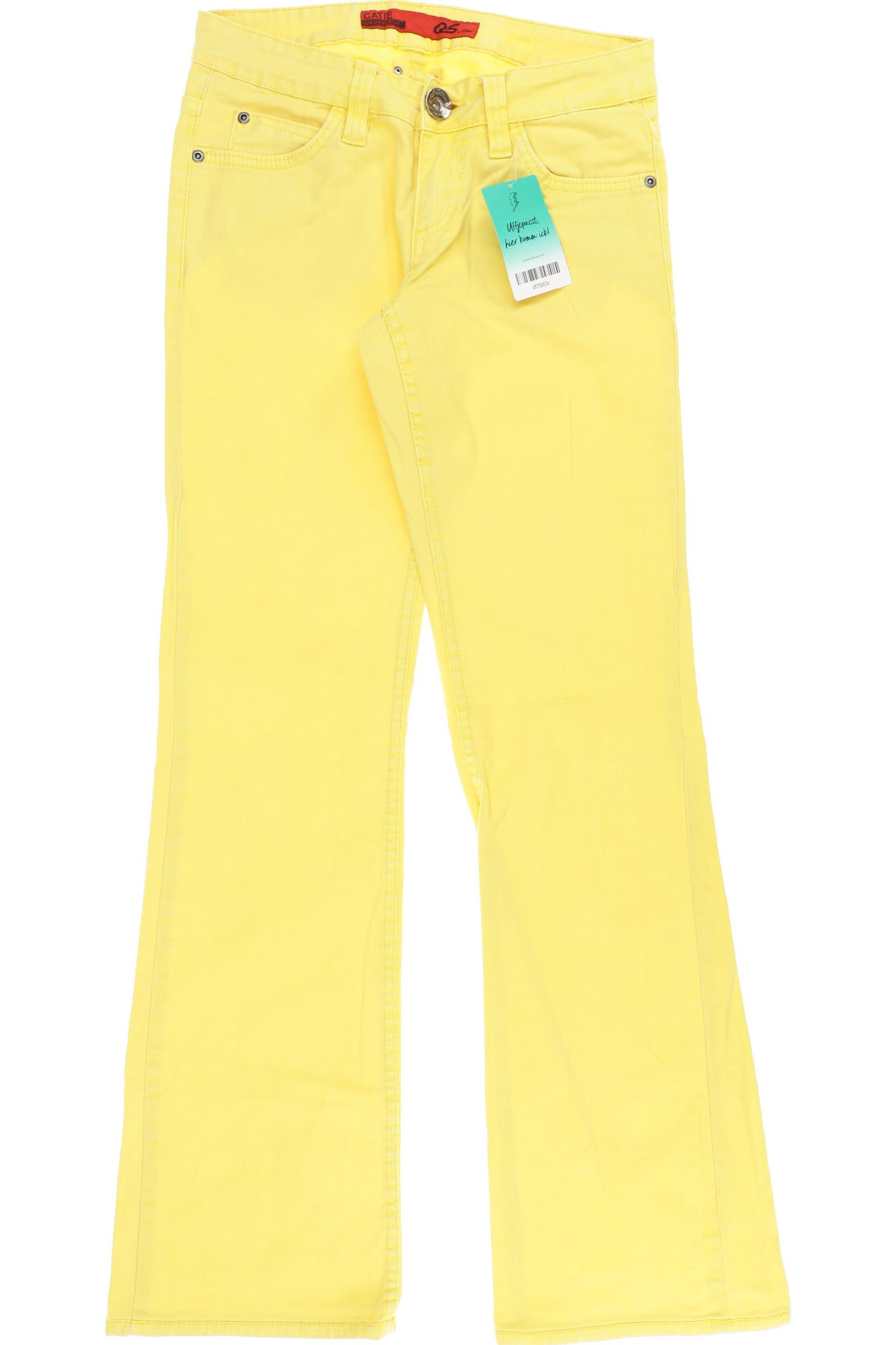 

QS by s.Oliver Damen Jeans, gelb, Gr. 28