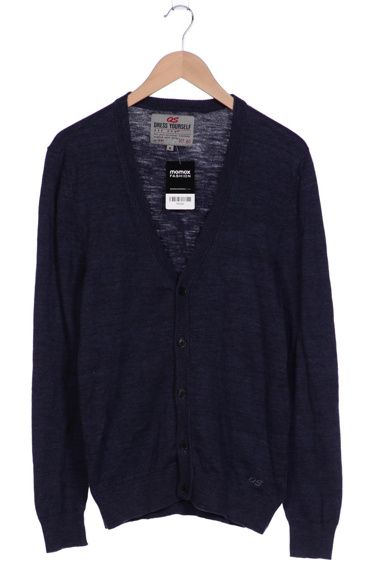 

QS by s.Oliver Herren Strickjacke, marineblau, Gr. 48