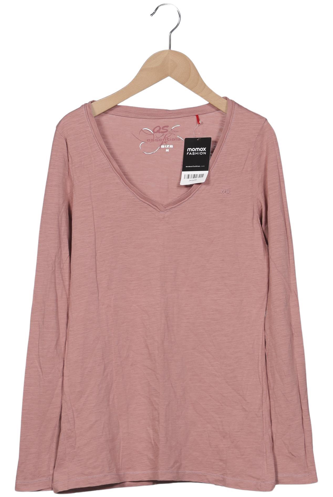 

QS by s.Oliver Damen Langarmshirt, pink, Gr. 38