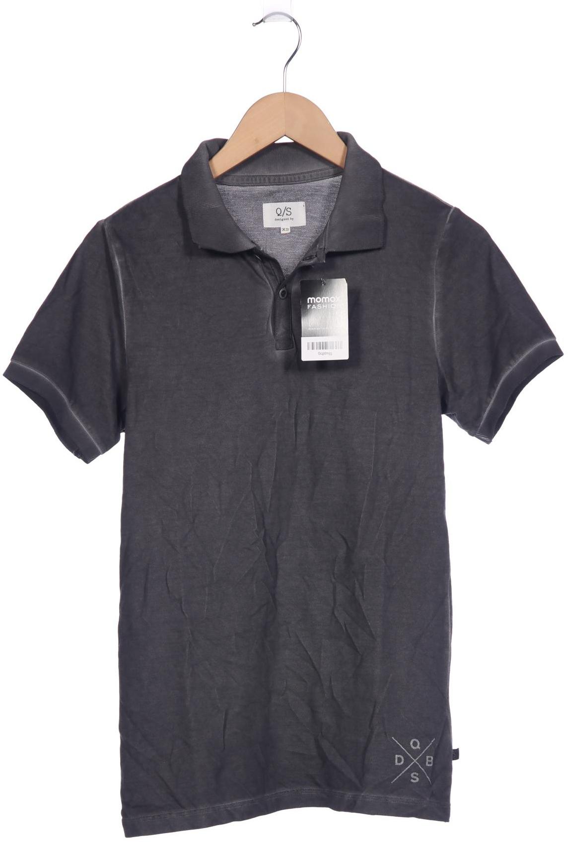 

QS by s.Oliver Herren Poloshirt, grau, Gr. 44