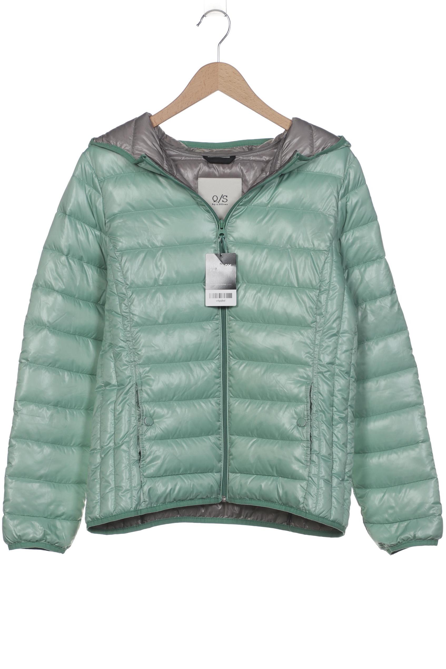 

QS by s.Oliver Damen Jacke, grün, Gr. 42