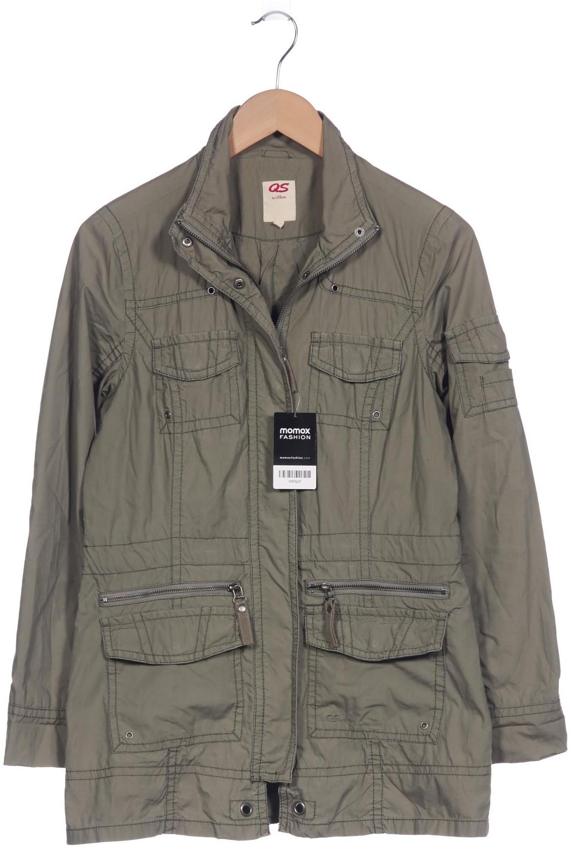 

QS by s.Oliver Damen Jacke, grün, Gr. 38