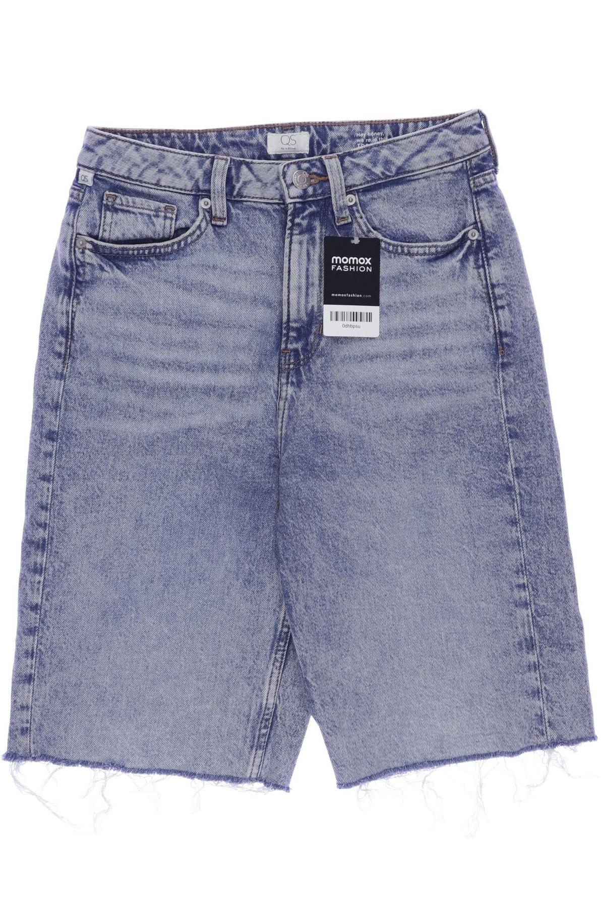 

QS by s.Oliver Damen Shorts, blau, Gr. 34