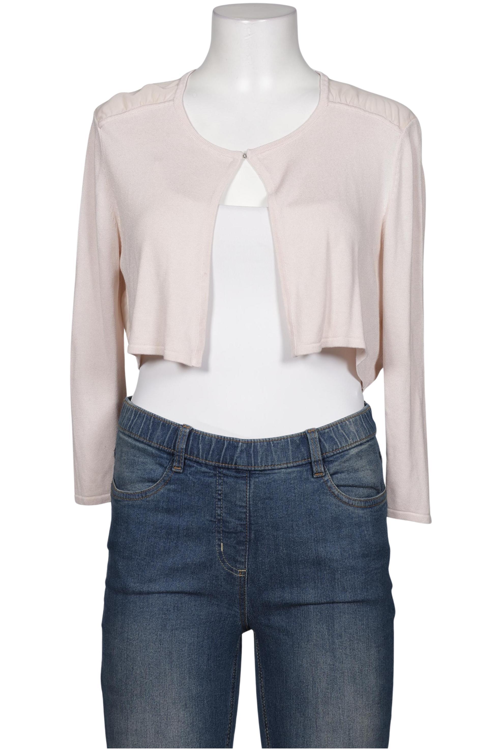 

QS by s.Oliver Damen Strickjacke, cremeweiß, Gr. 40