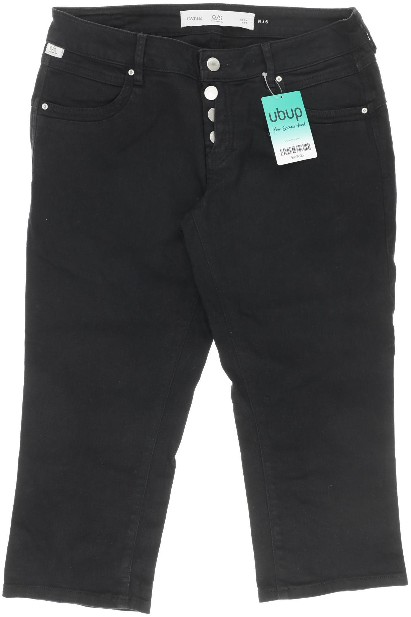 

QS by s.Oliver Damen Jeans, schwarz, Gr. 36