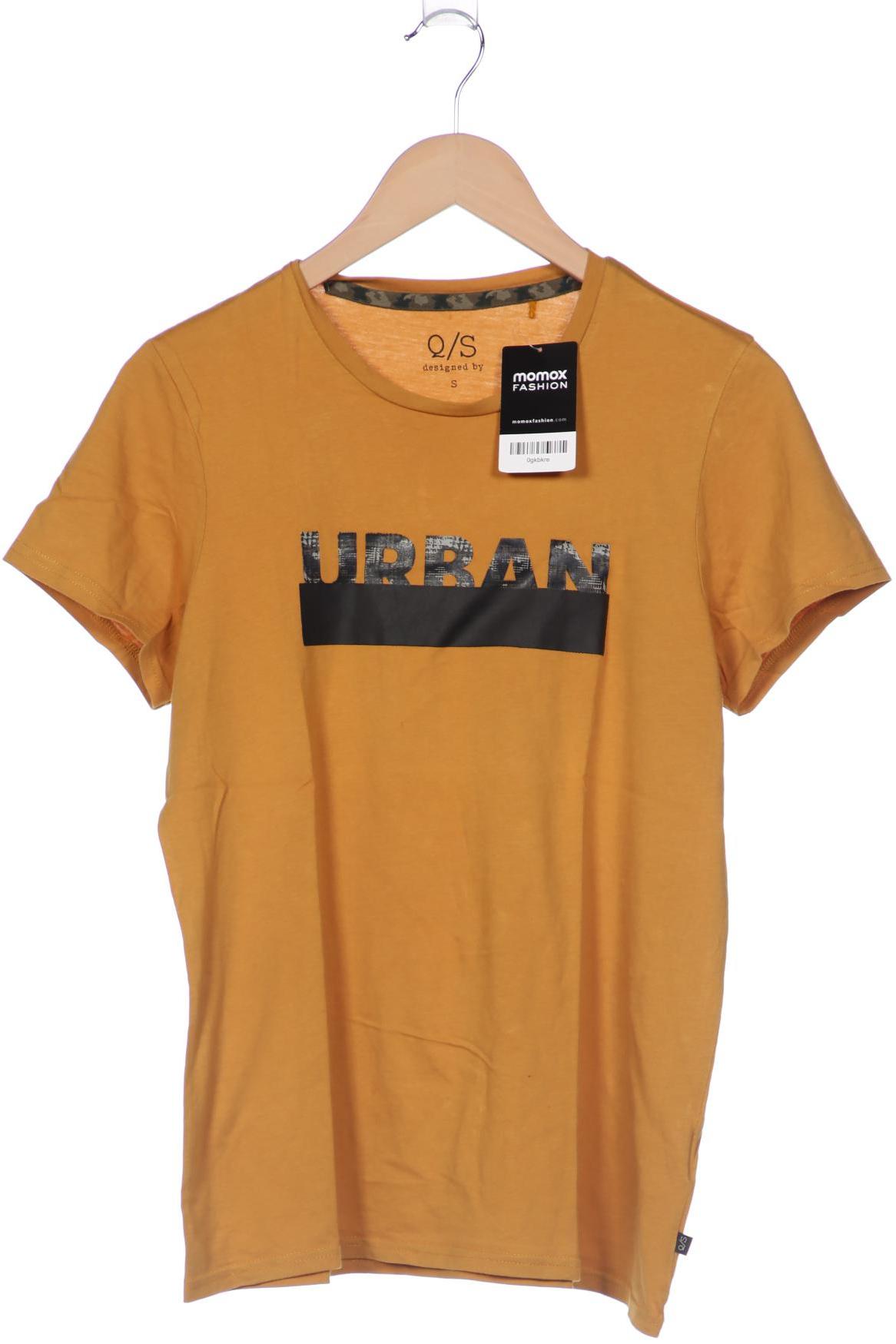 

QS by s.Oliver Herren T-Shirt, gelb, Gr. 46