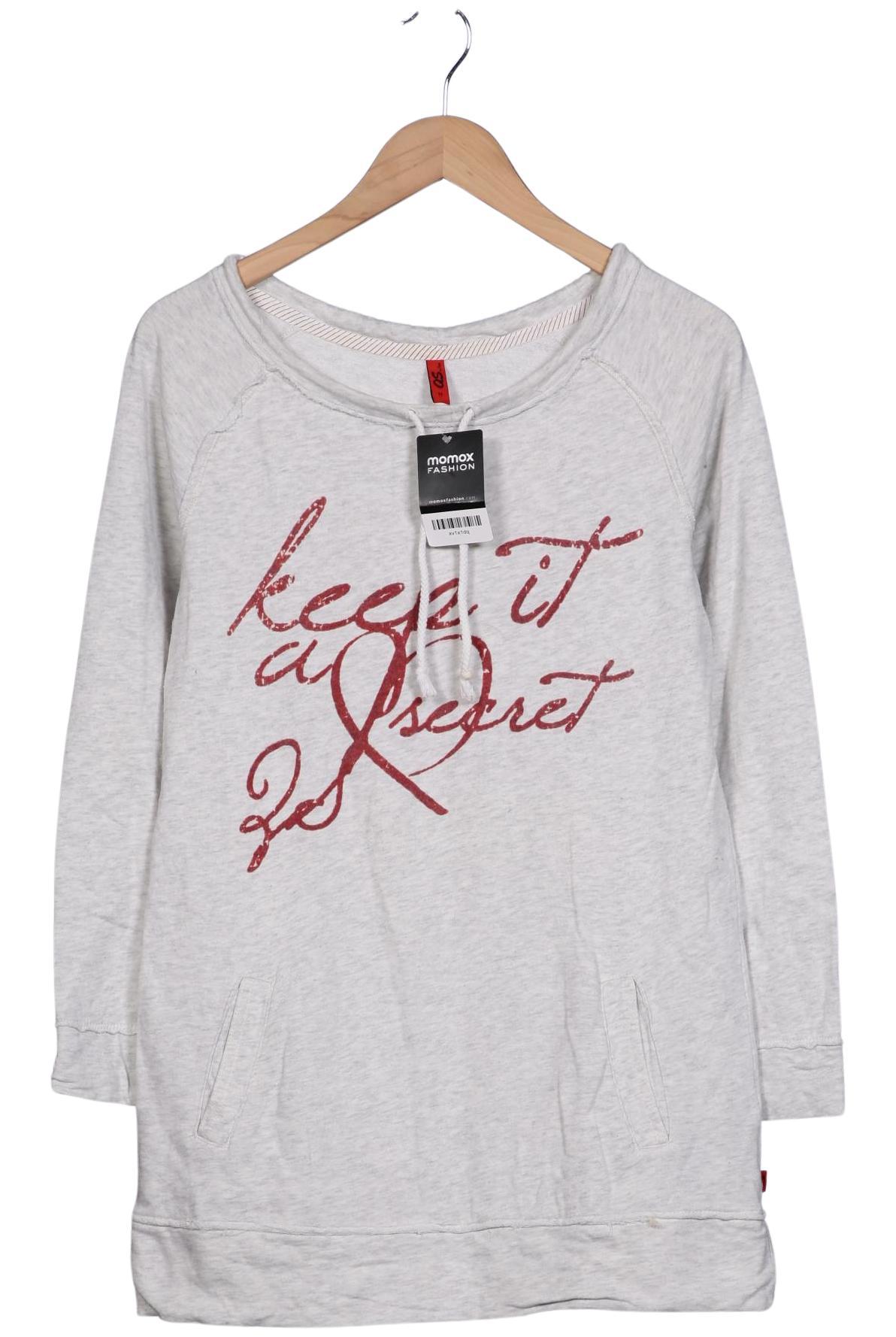 

QS by s.Oliver Damen Sweatshirt, grau, Gr. 38