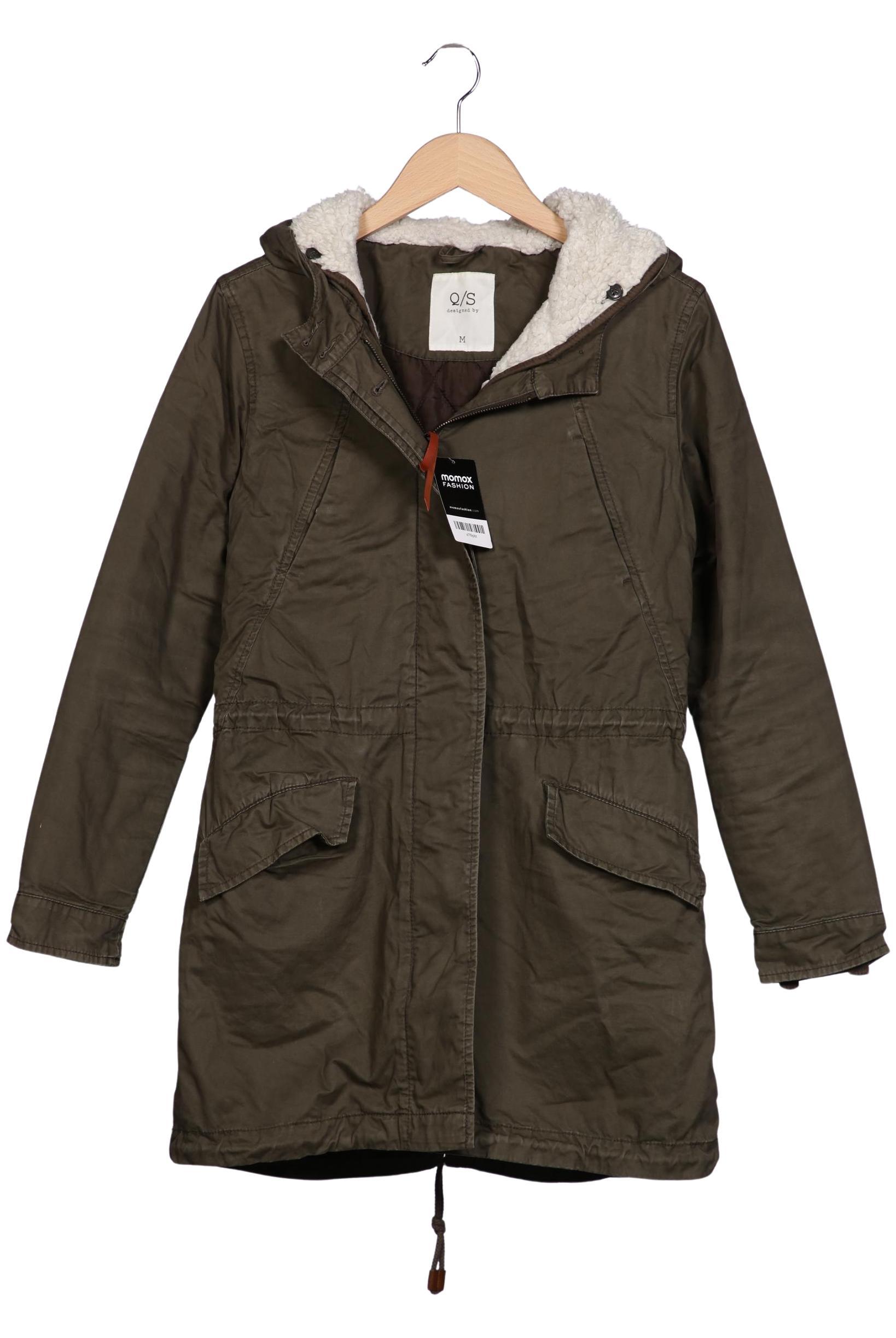 

QS by s.Oliver Damen Mantel, grün, Gr. 38