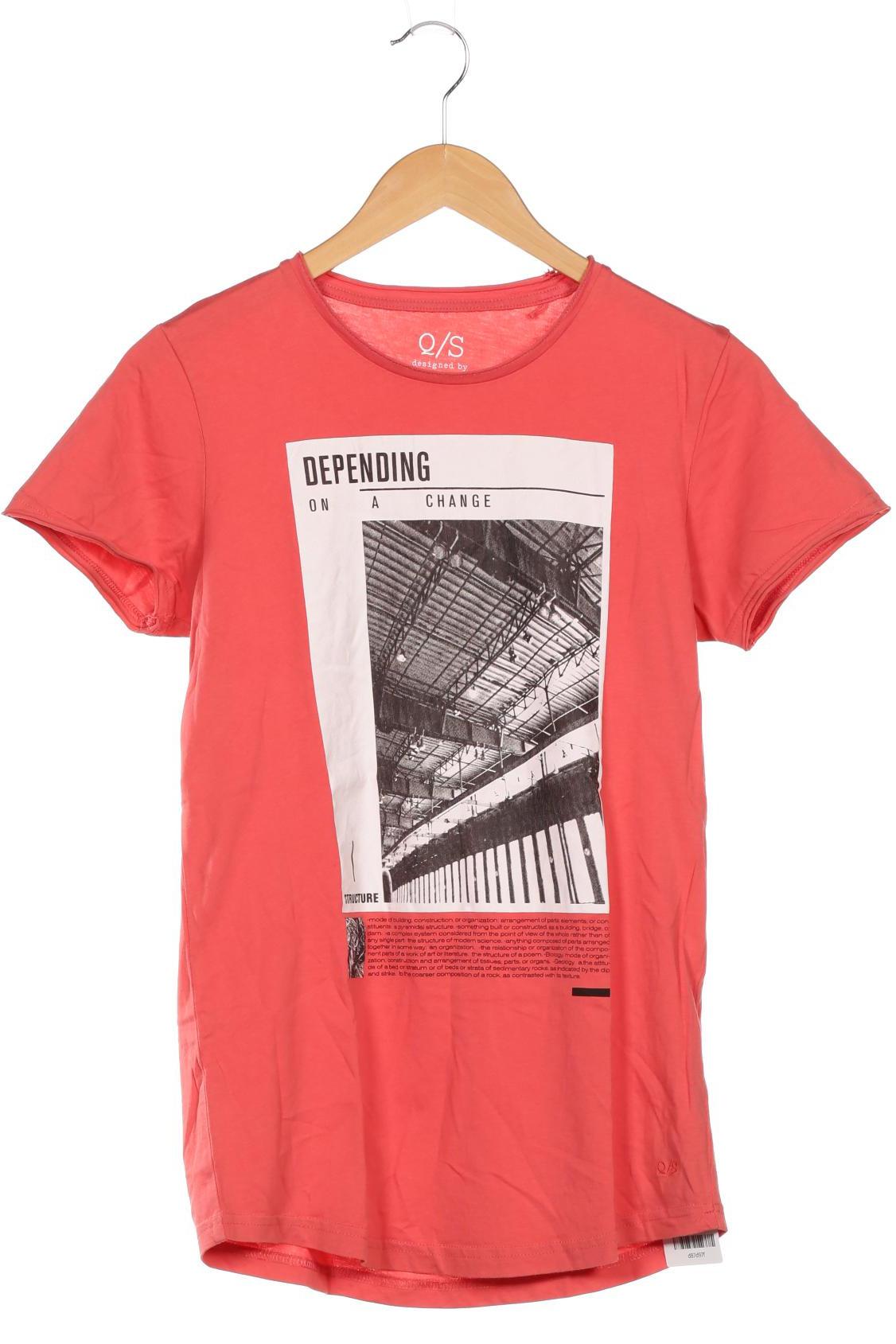

QS by s.Oliver Herren T-Shirt, rot, Gr. 46