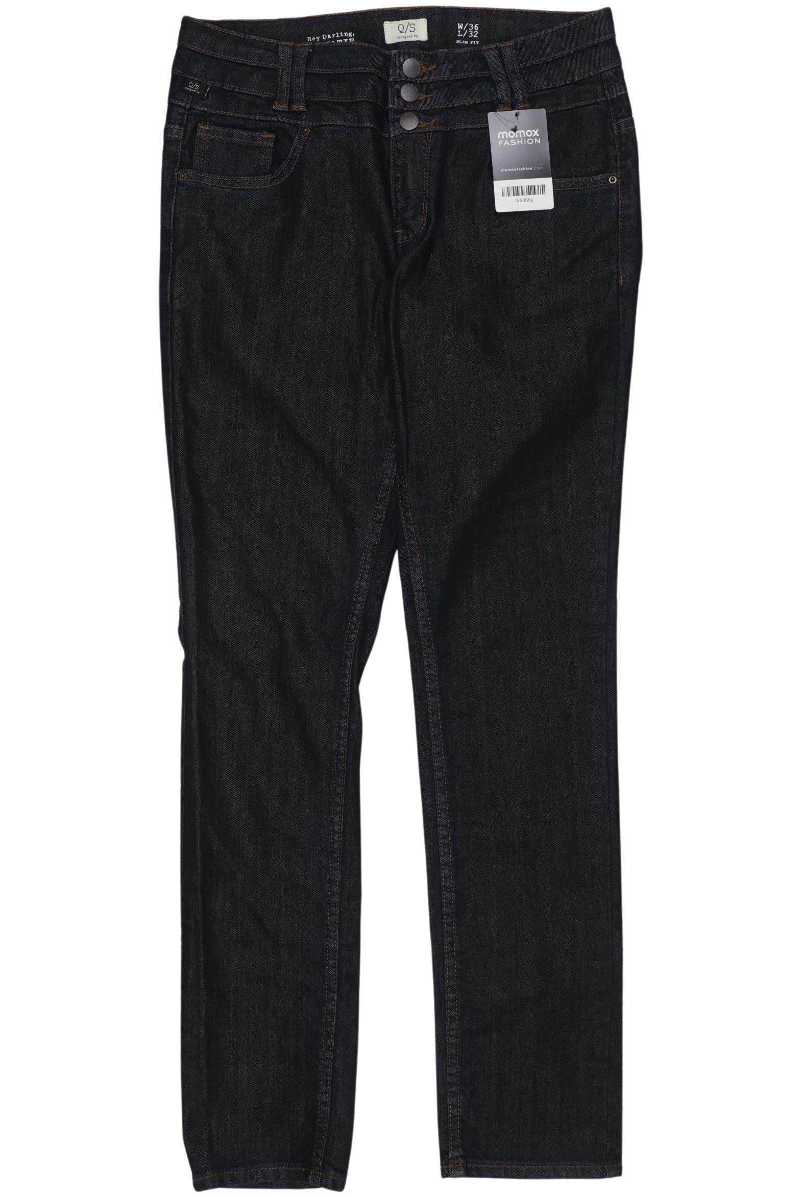 

QS by s.Oliver Damen Jeans, marineblau, Gr. 36
