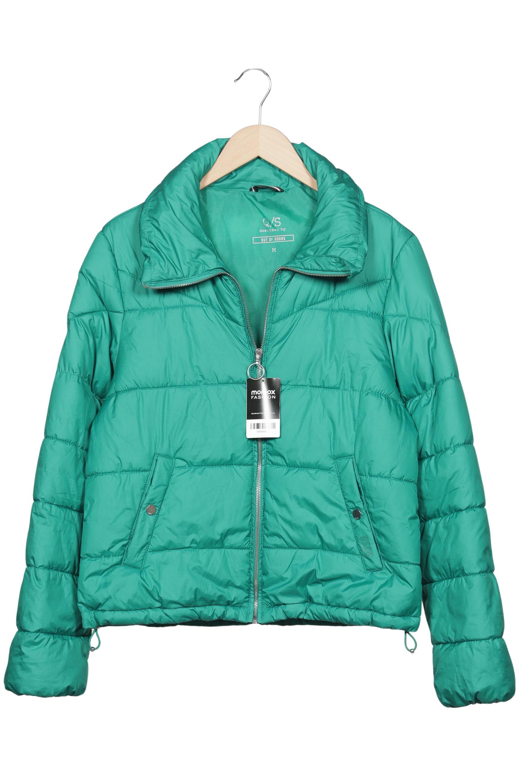 

QS by s.Oliver Damen Jacke, grün, Gr. 38