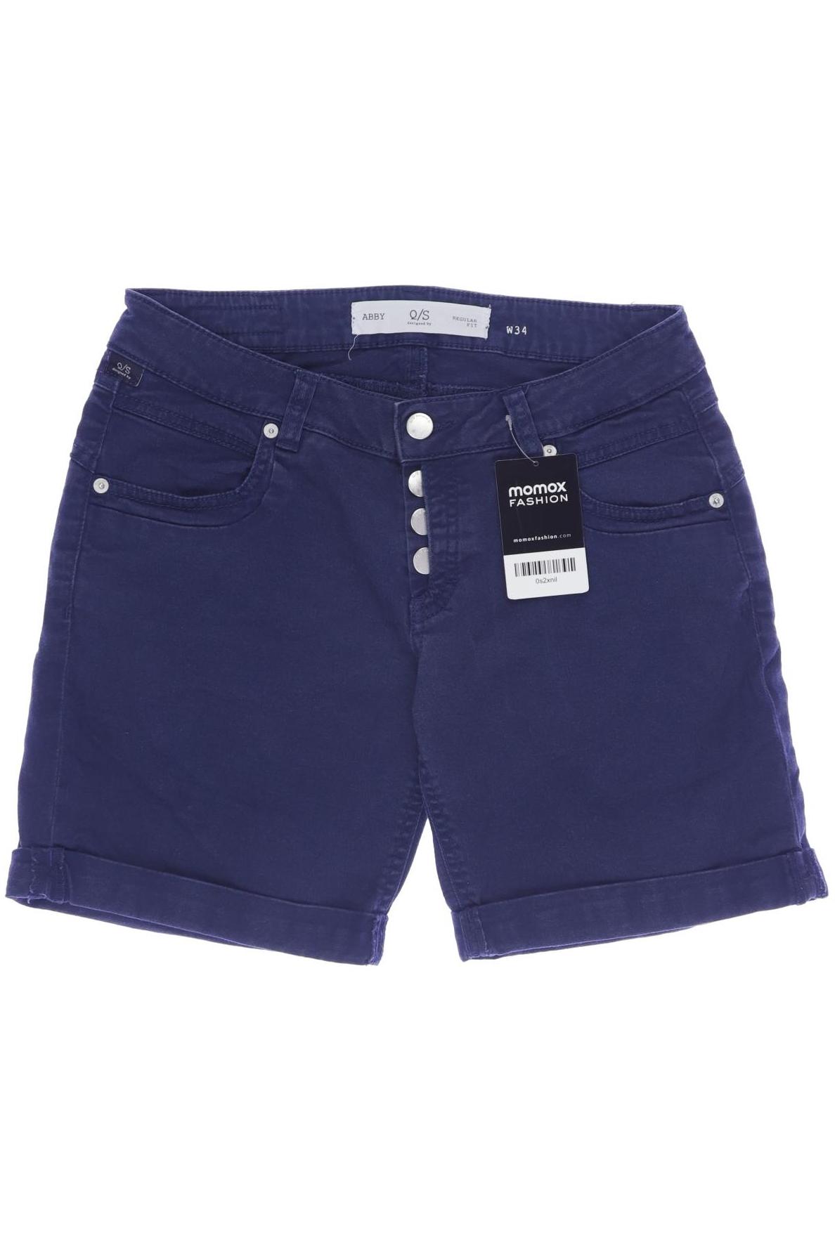 

QS by s.Oliver Damen Shorts, blau, Gr. 34