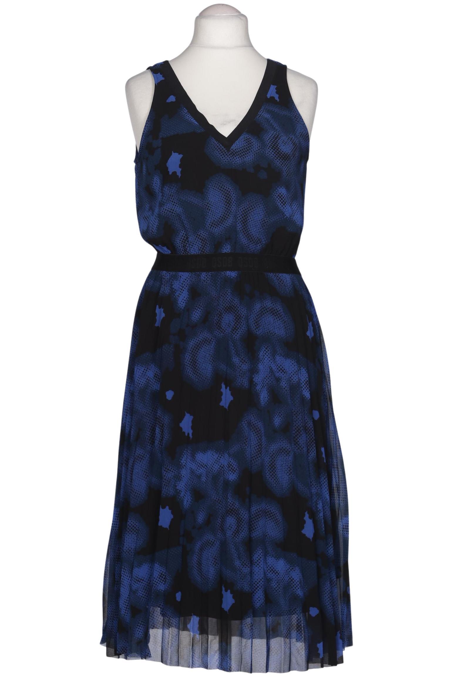 

QS by s.Oliver Damen Kleid, marineblau, Gr. 38