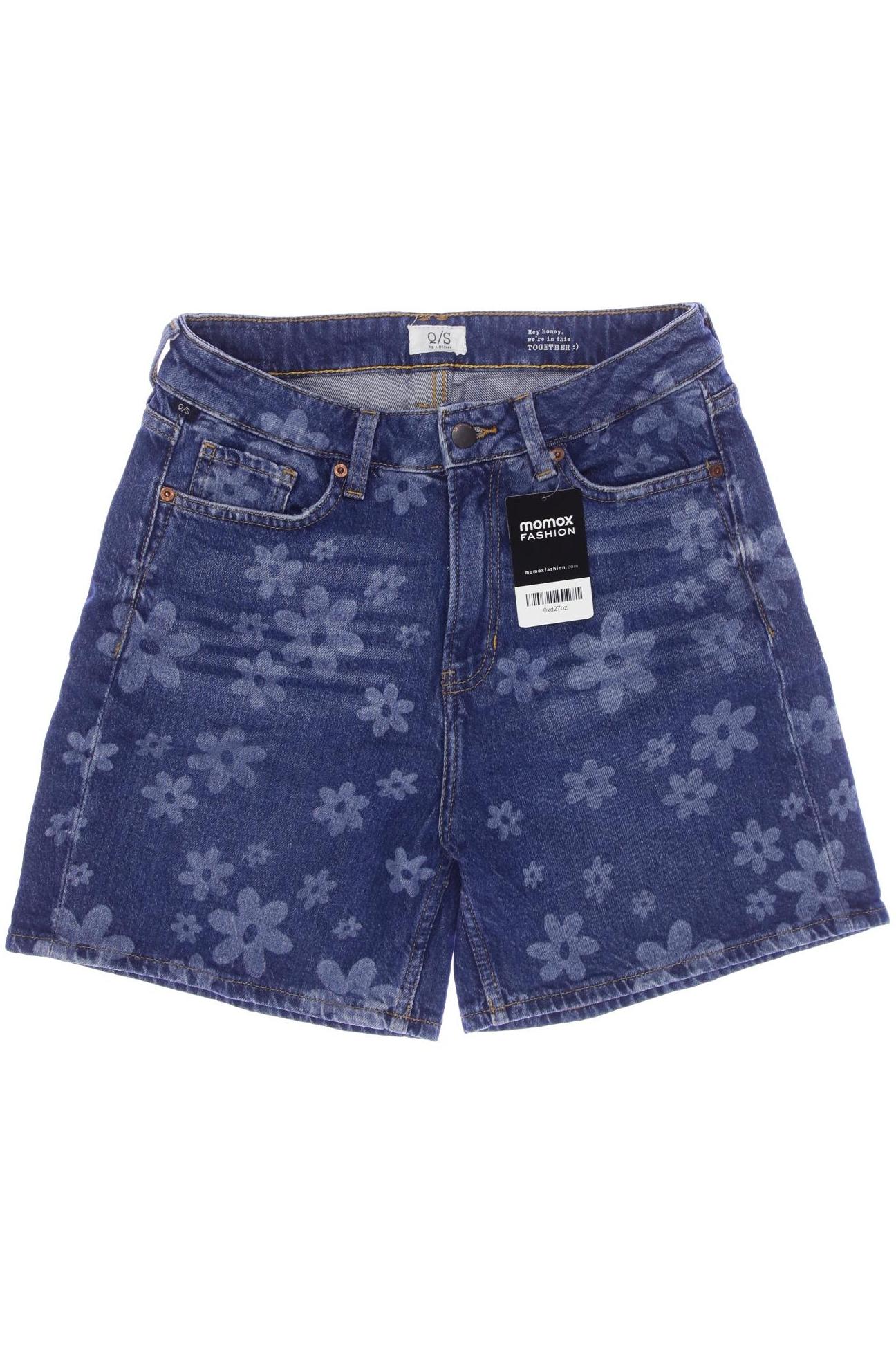

QS by s.Oliver Damen Shorts, blau, Gr. 36