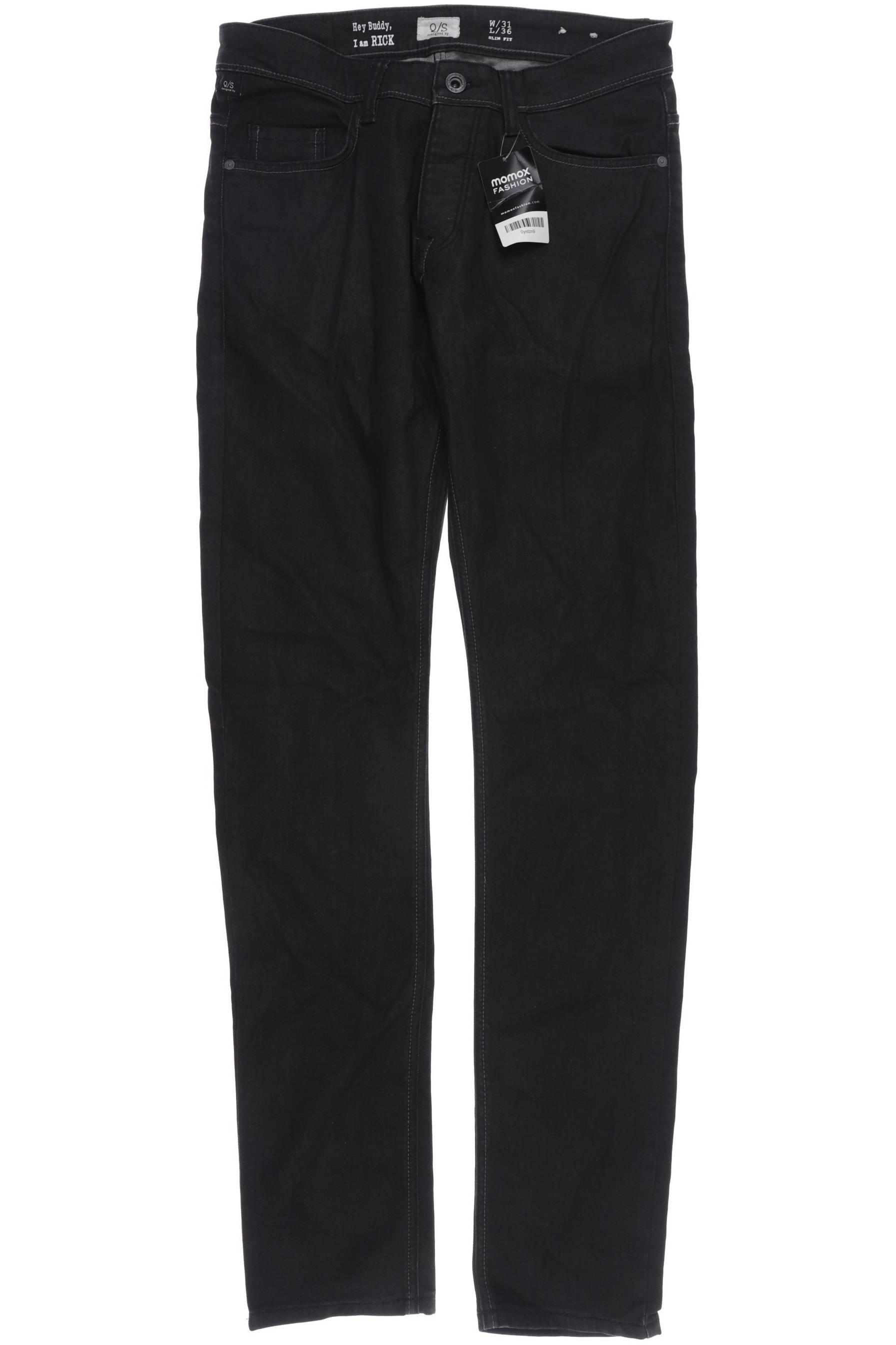 

QS by s.Oliver Herren Jeans, schwarz, Gr. 31