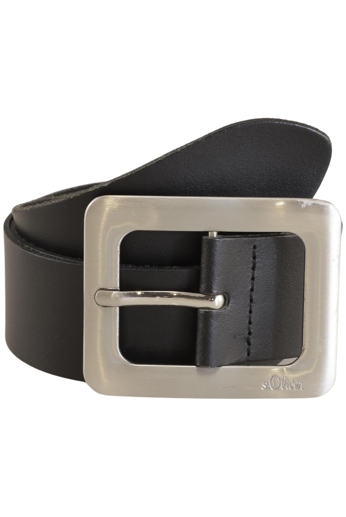 

QS by s.Oliver Damen Gürtel, schwarz, Gr. 75