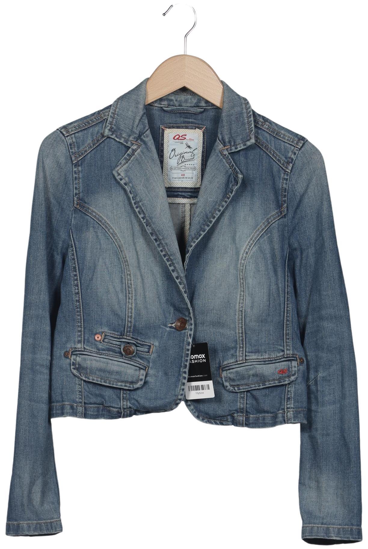 

QS by s.Oliver Damen Jacke, blau, Gr. 40