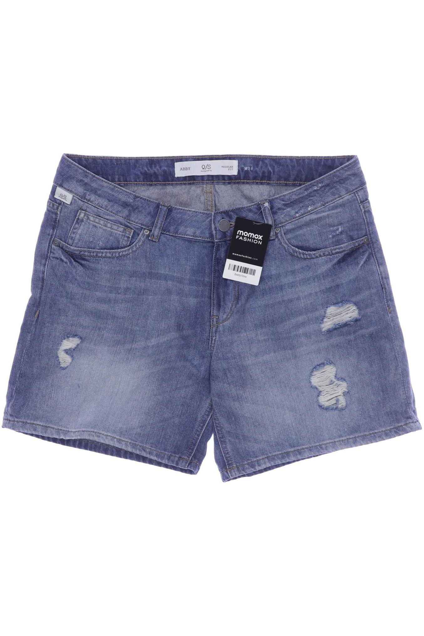 

QS by s.Oliver Damen Shorts, blau, Gr. 38