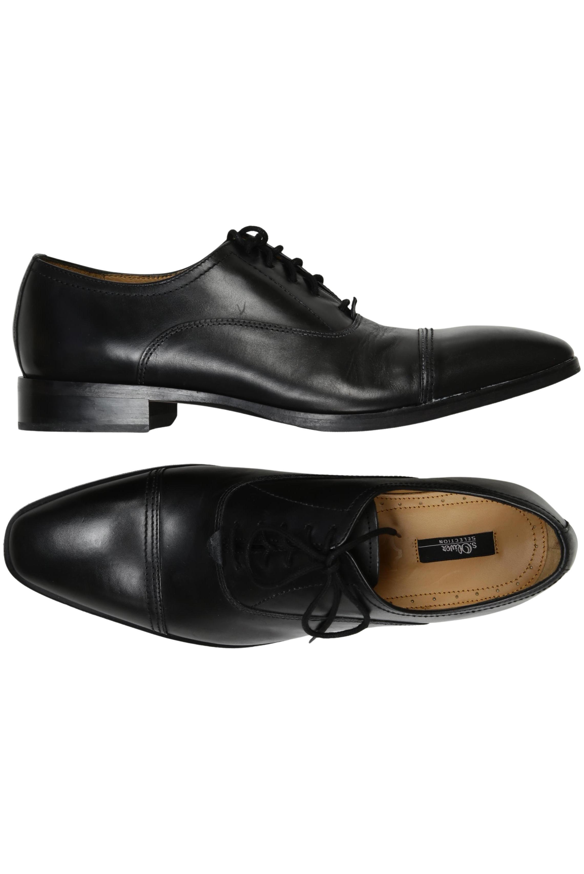 

QS by s.Oliver Herren Halbschuh, schwarz, Gr. 44