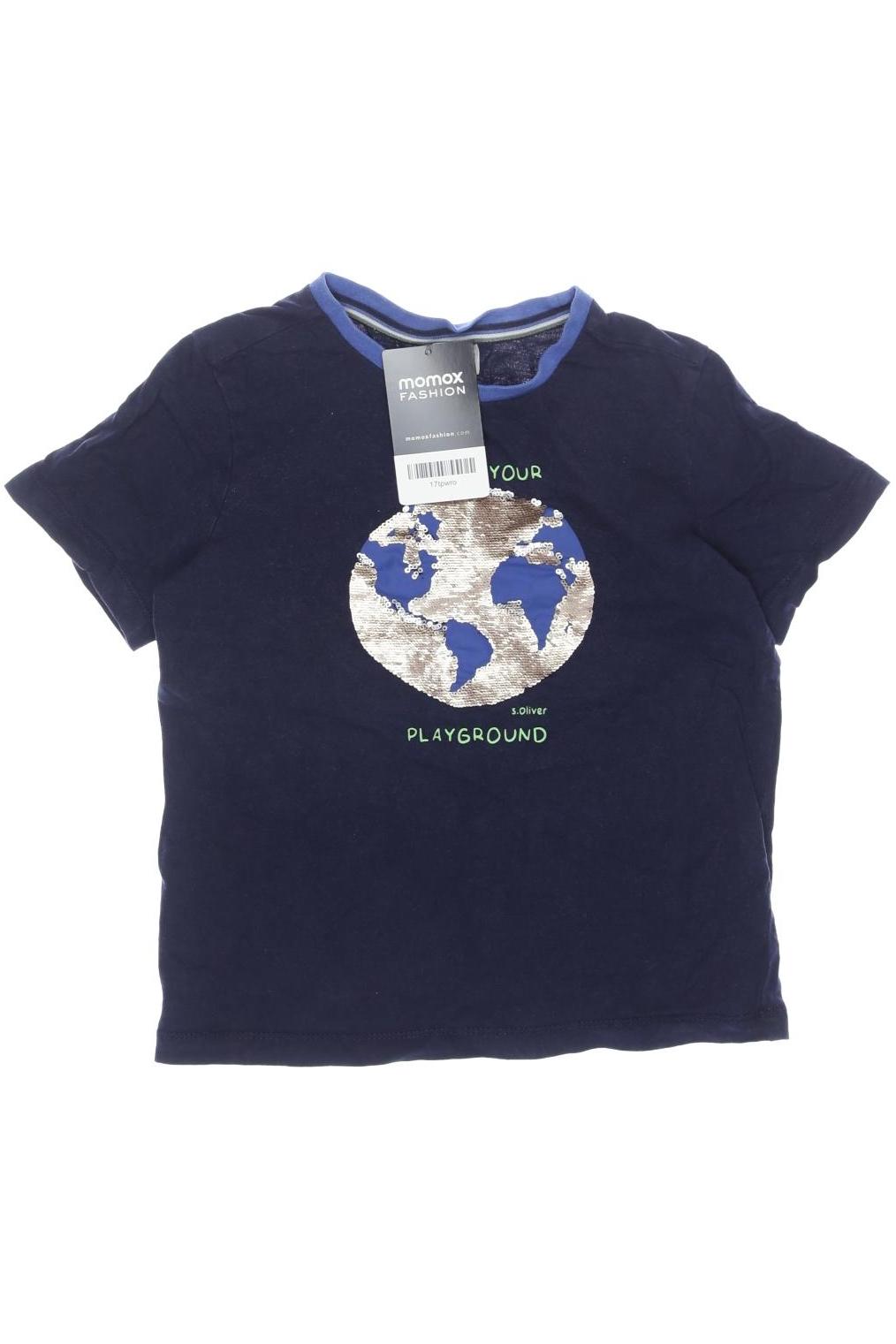 

QS by s.Oliver Herren T-Shirt, marineblau, Gr. 116