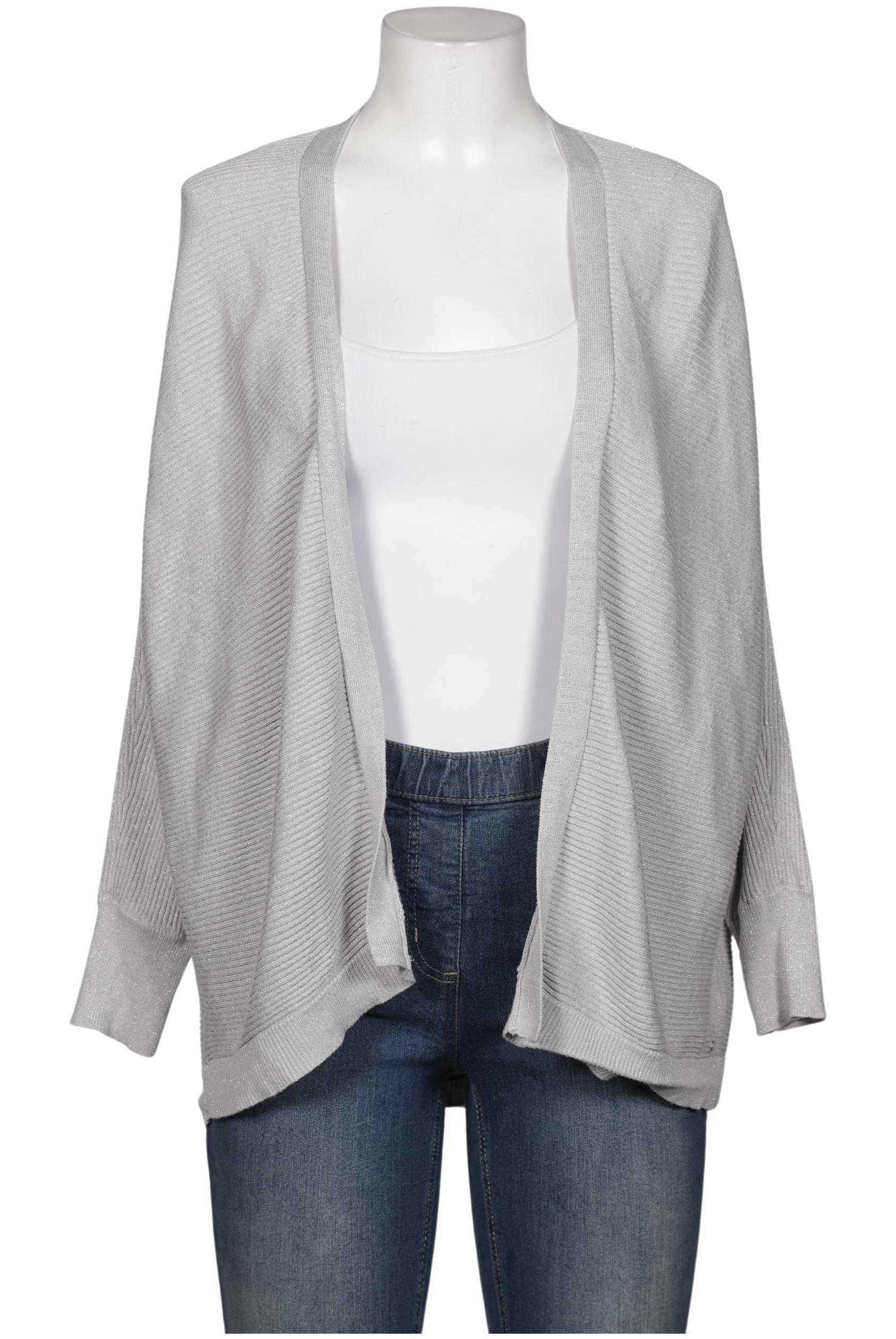 

QS by s.Oliver Damen Strickjacke, grau, Gr. 36