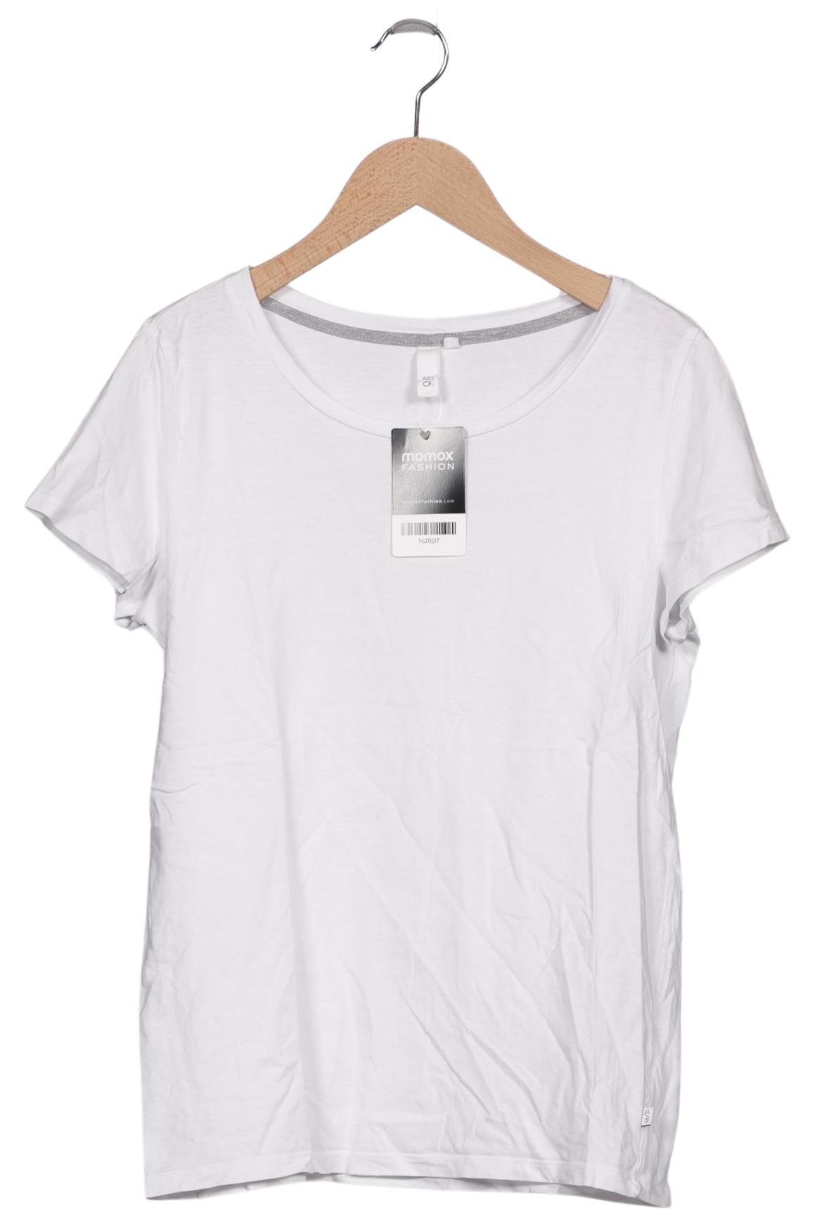 

QS by s.Oliver Damen T-Shirt, weiß, Gr. 38