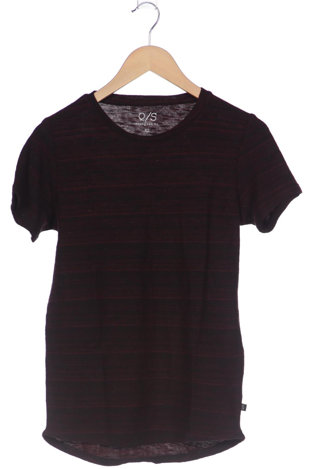 

QS by s.Oliver Herren T-Shirt, bordeaux