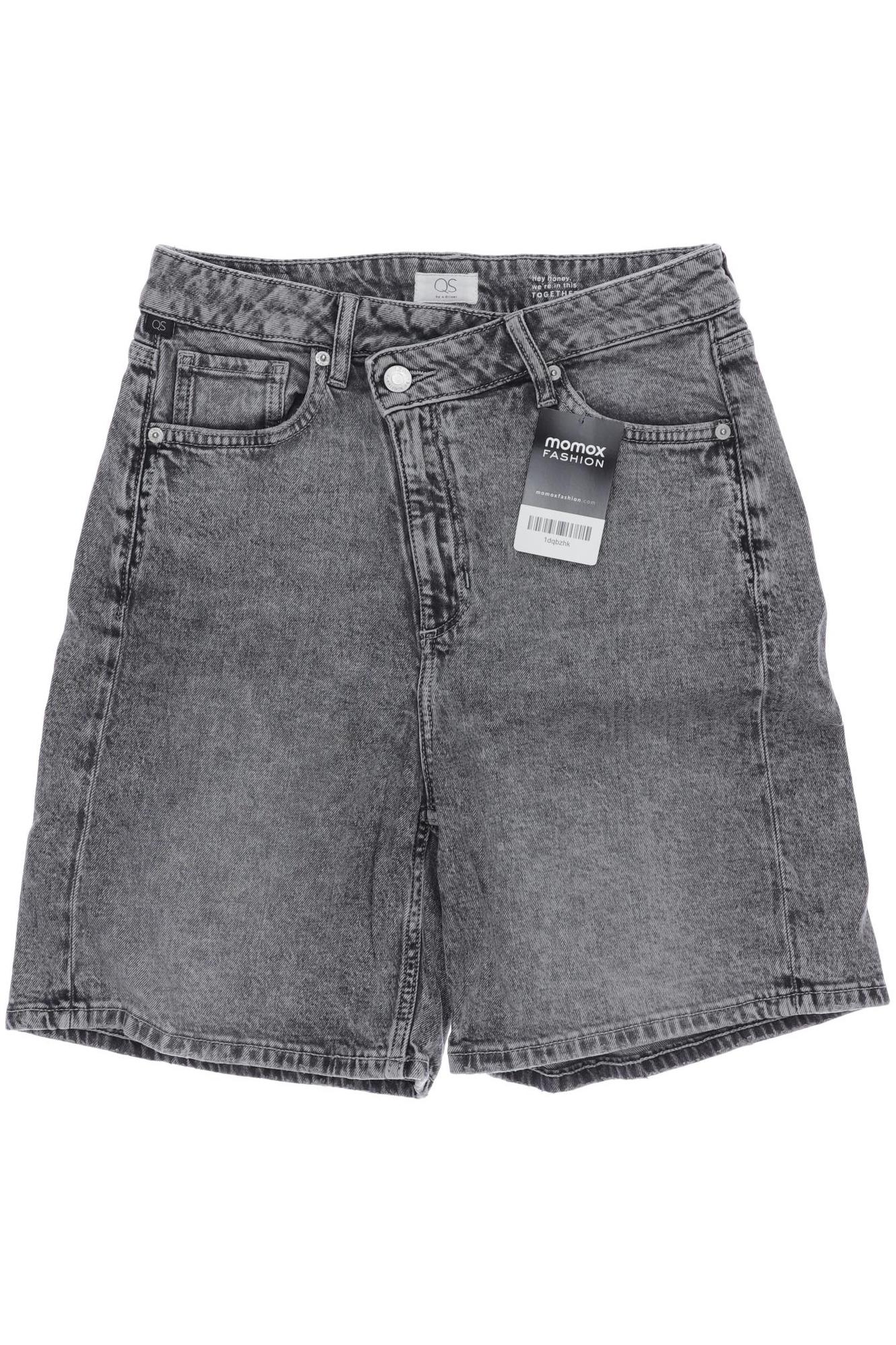 

QS by s.Oliver Damen Shorts, grau, Gr. 34
