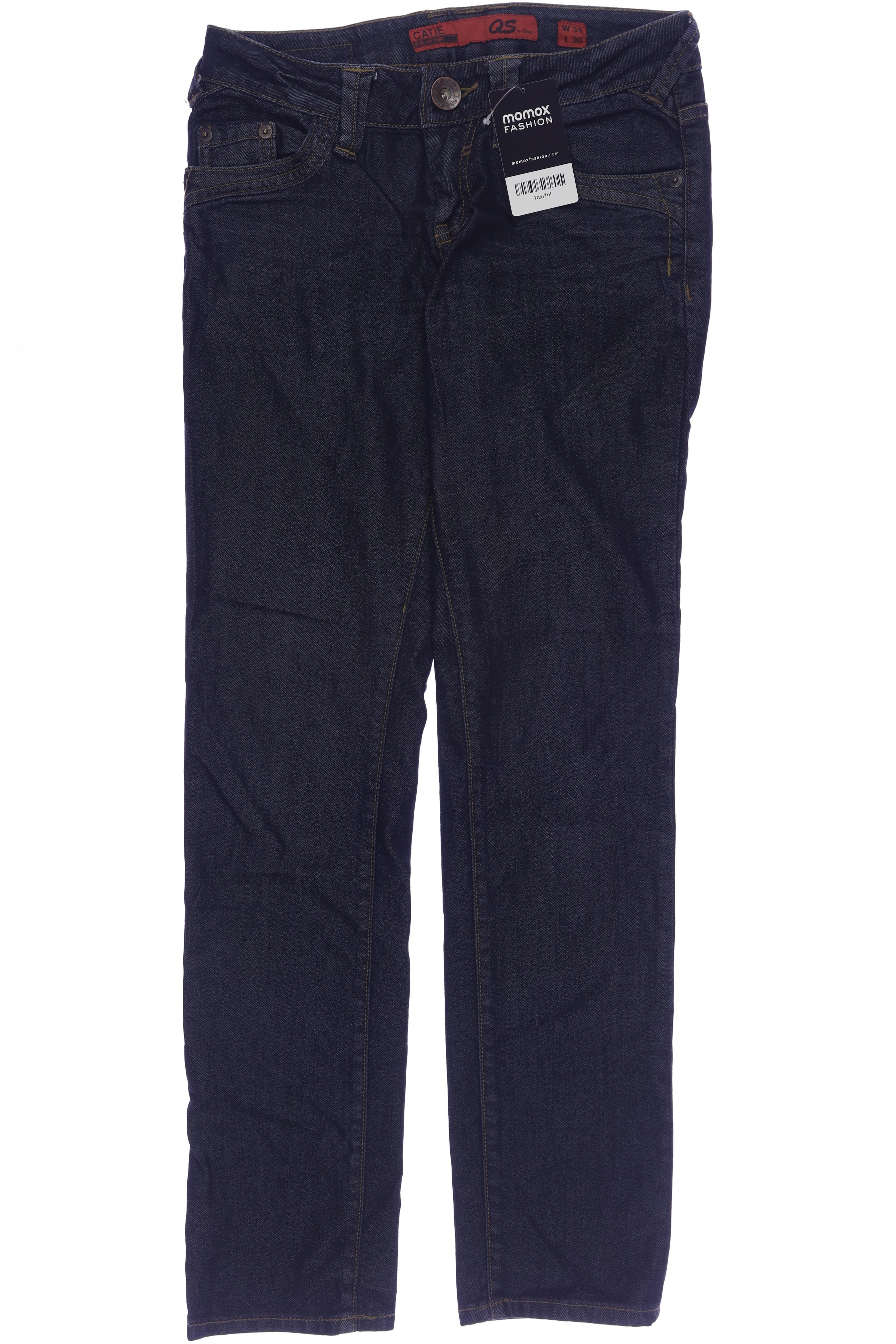 

QS by s.Oliver Damen Jeans, marineblau, Gr. 34