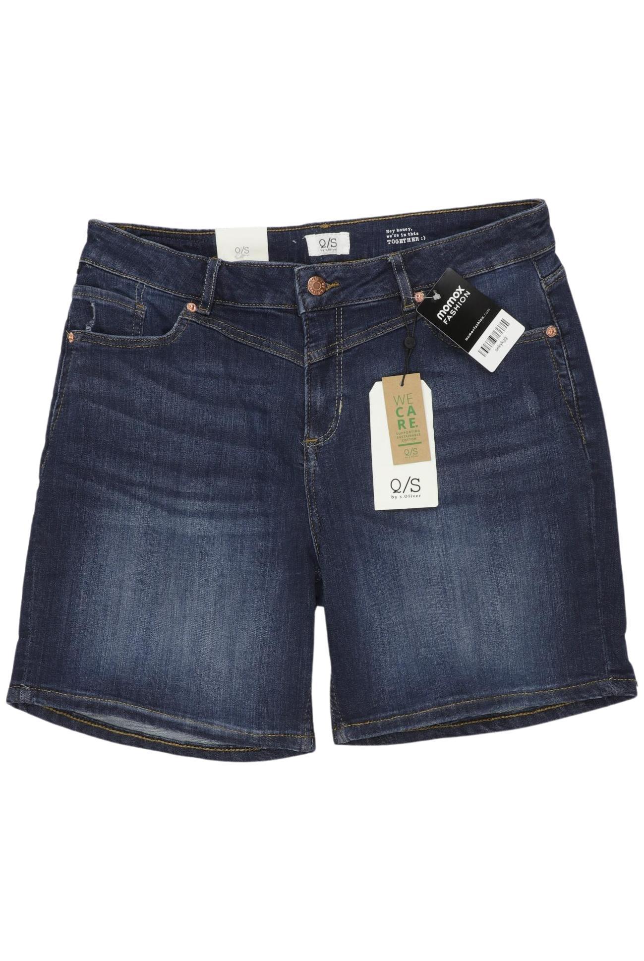 

QS by s.Oliver Damen Shorts, marineblau, Gr. 38