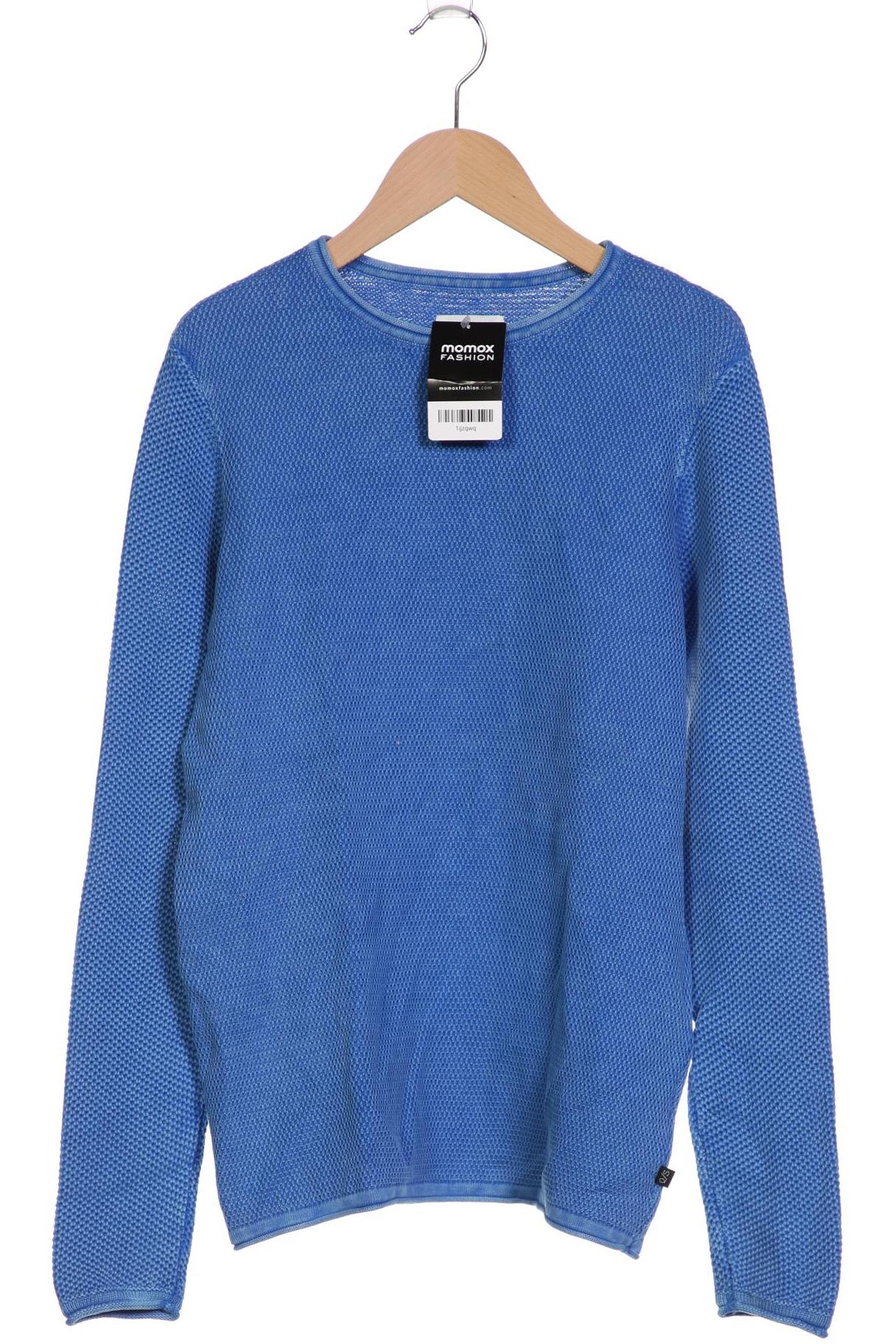 

QS by s.Oliver Herren Pullover, blau, Gr. 46