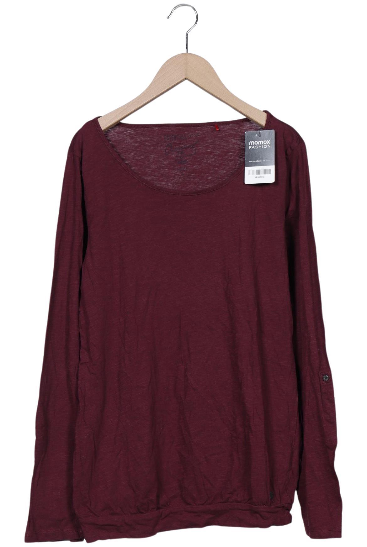 

QS by s.Oliver Damen Langarmshirt, bordeaux, Gr. 42
