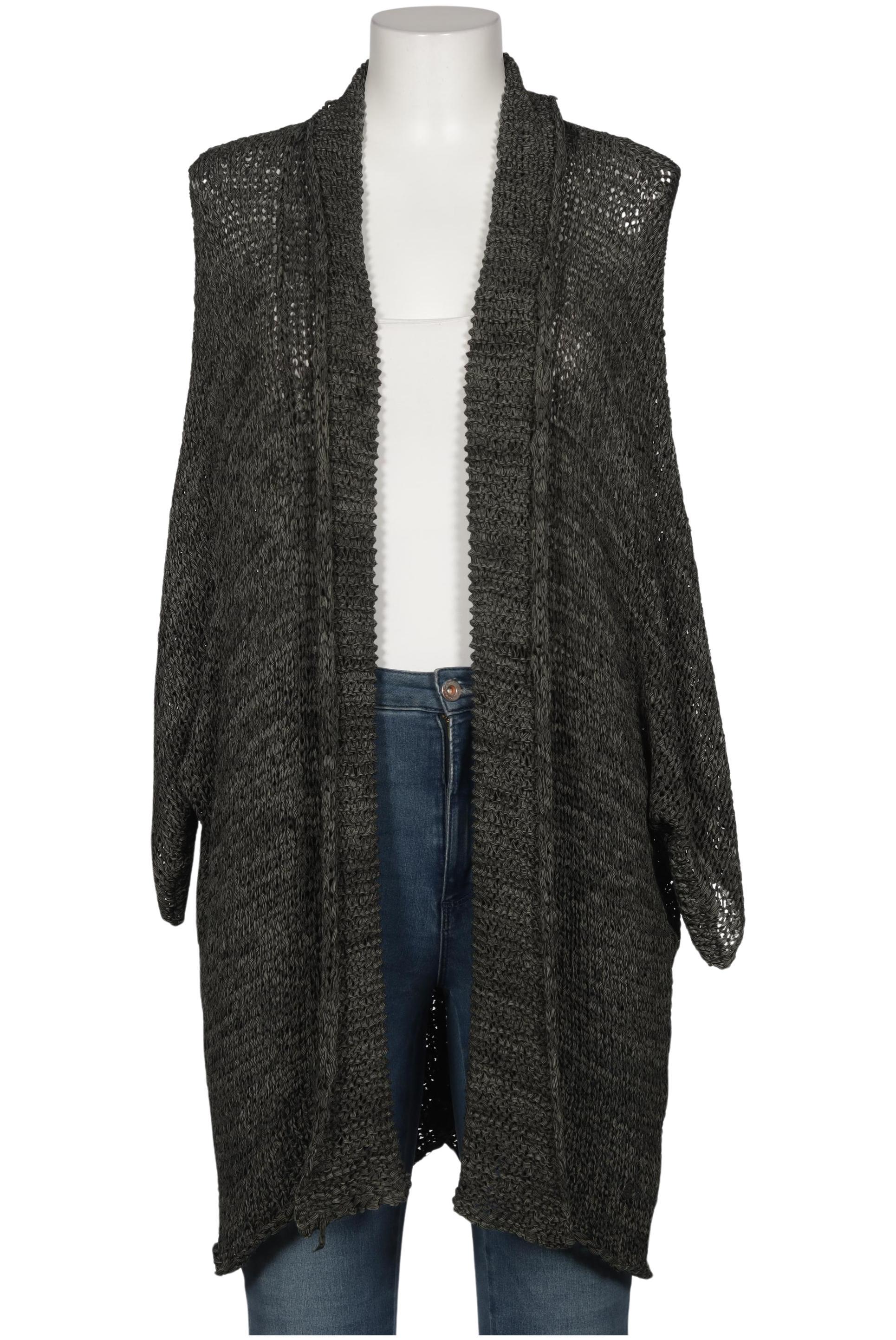 

QS by s.Oliver Damen Strickjacke, grau, Gr. 38