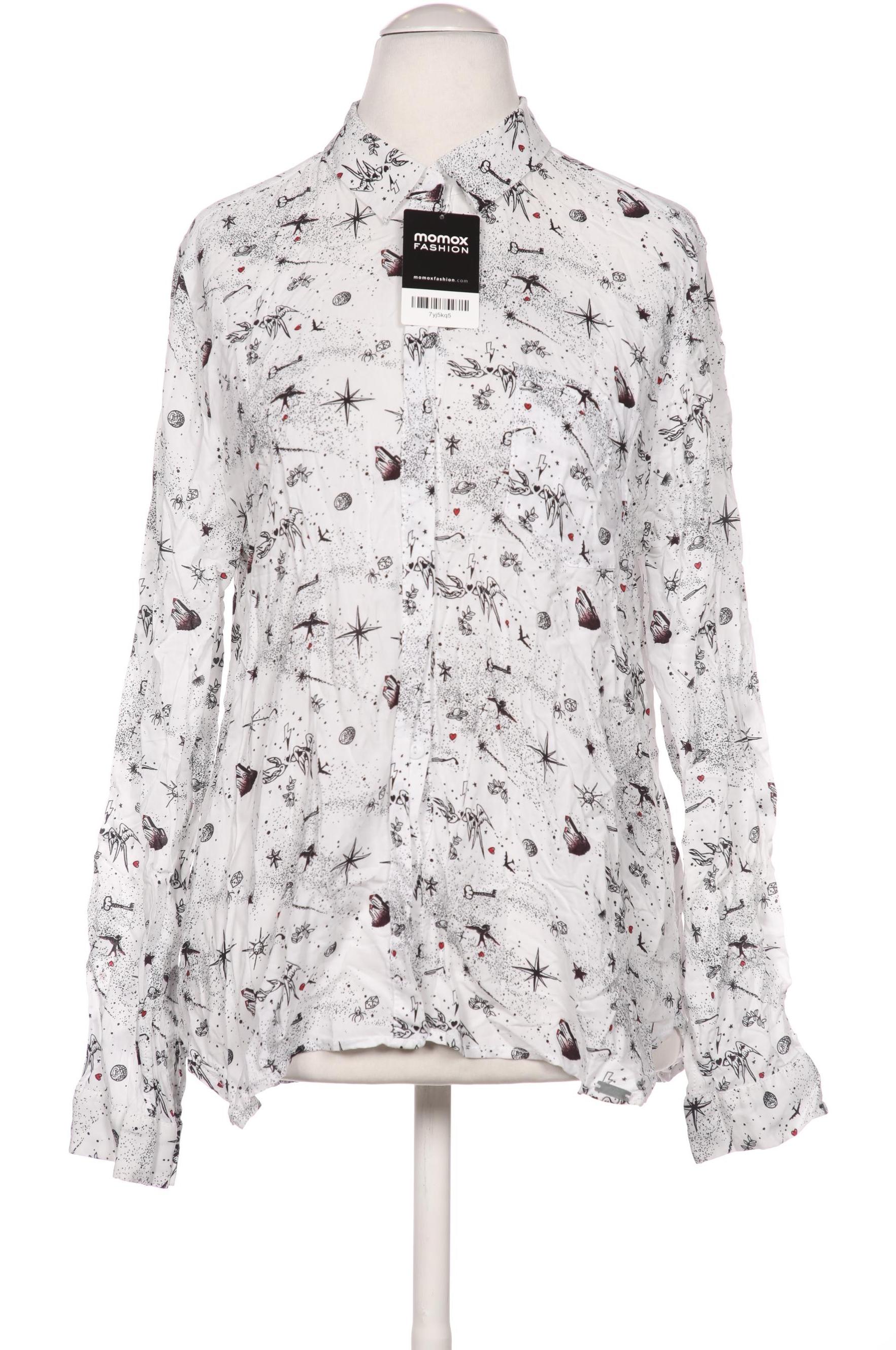

QS by s.Oliver Damen Bluse, weiß, Gr. 40