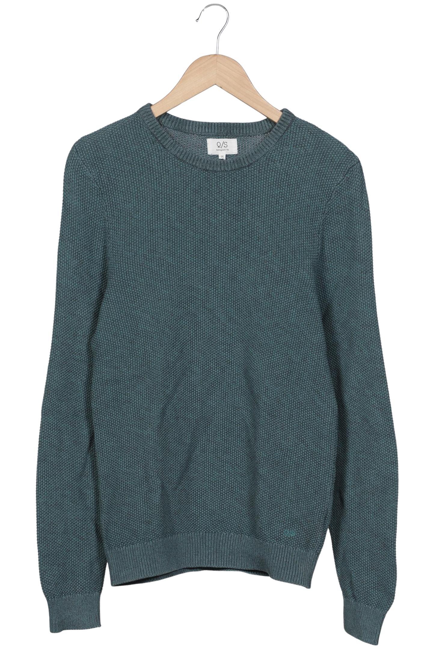 

QS by s.Oliver Herren Pullover, grün, Gr. 48